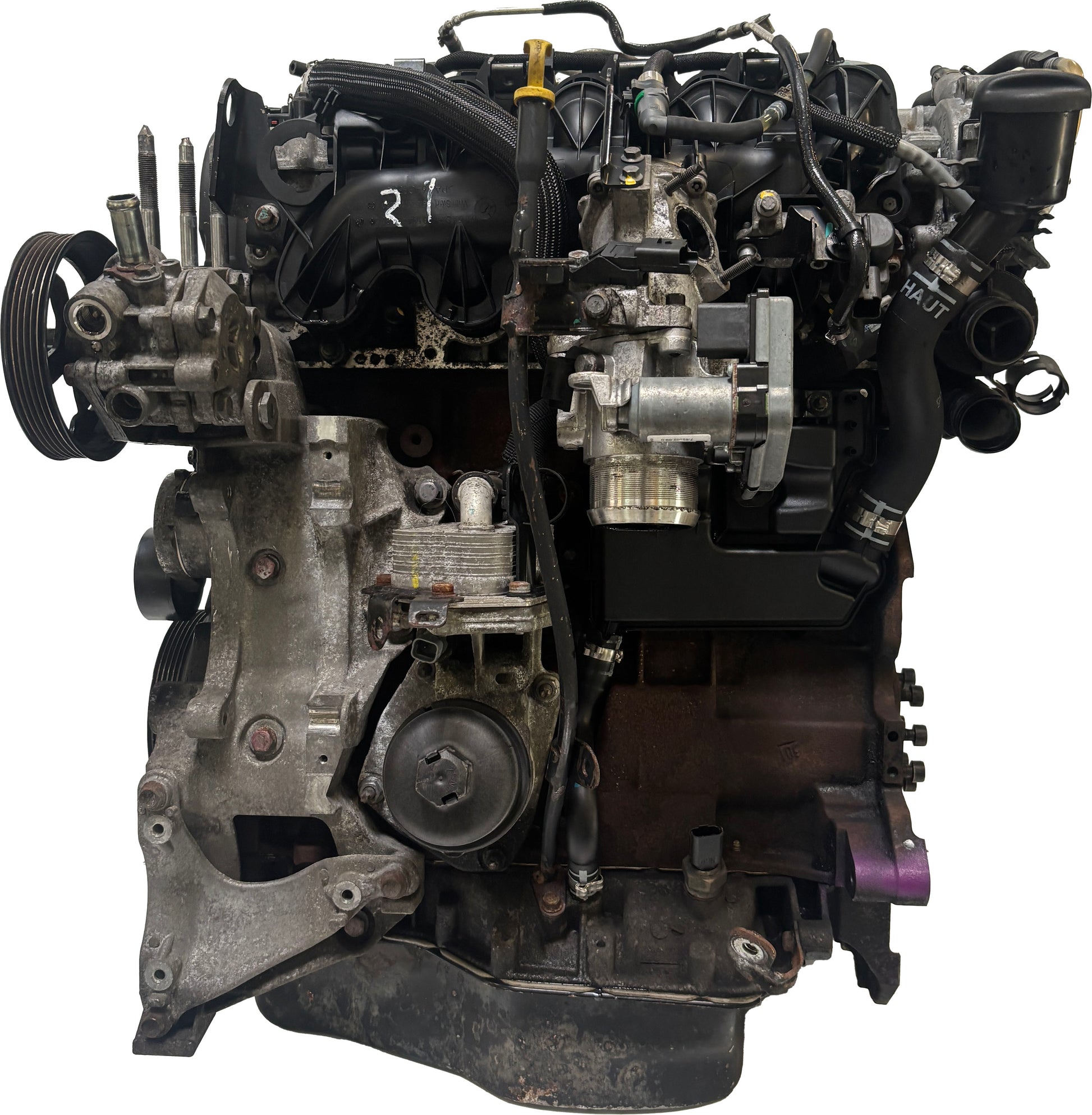 Moteur Pour Citroën Peugeot C-Crosser 2,2 HDi DW12MTED4 4HN 0135PS 1611740780 d'occasion - Moteur Auto Usagé
