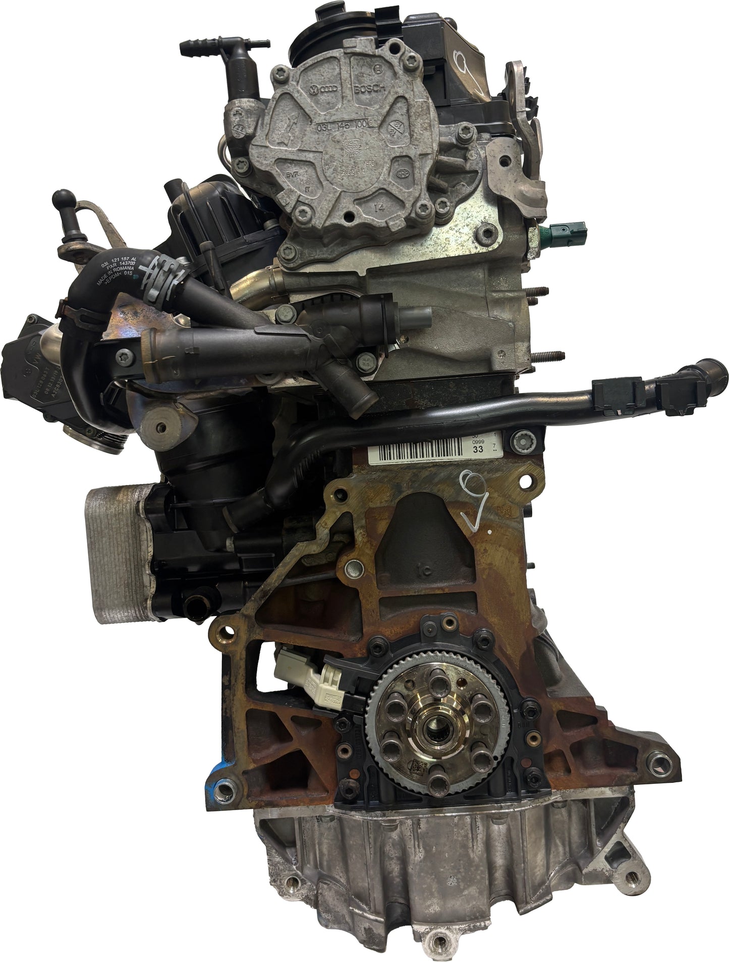 Moteur Pour Audi Seat Skoda Vw A3 Superb Passat 2,0 TDI CFGB CFG 03L100034X d'occasion - Moteur Auto Usagé