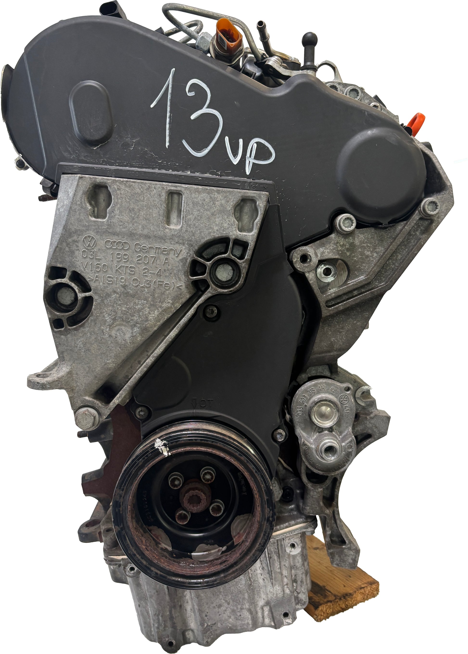 Moteur Pour Skoda VW Fabia II Polo V 1,6 TDI CAYA CAY 03L100031D d'occasion - Moteur Auto Usagé