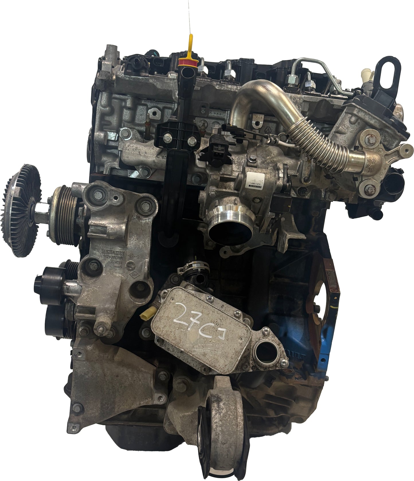 Moteur Pour Opel Movano B 2,3 CDTI M9T710 M9T 95519287 95523854 d'occasion - Moteur Auto Usagé