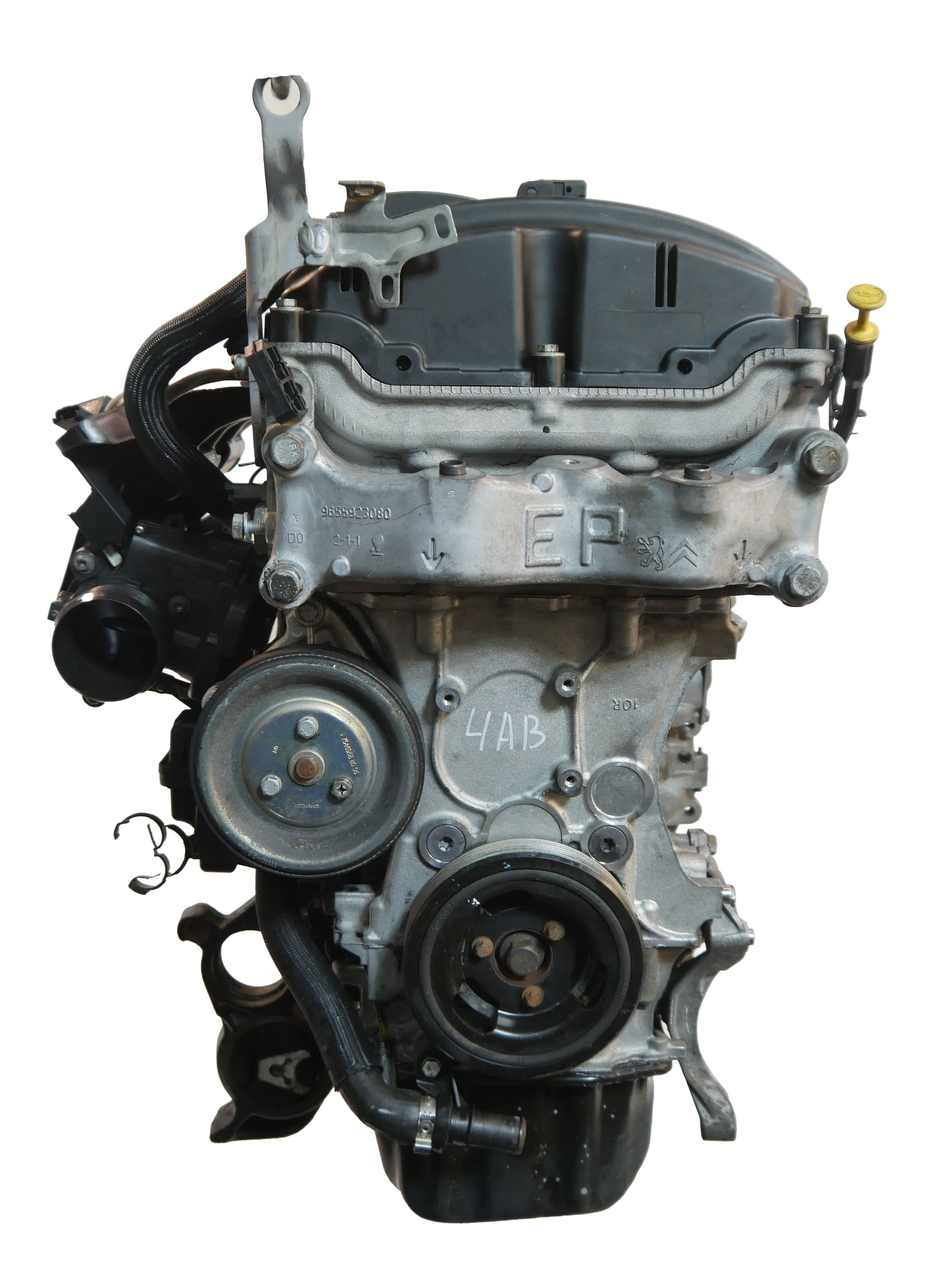 Moteur Peugeot Citroën C4 308 208 207 1,6 5FV EP6CDT 5F02 0135RJ 1608730180 d'occasion - Moteur Auto Usagé