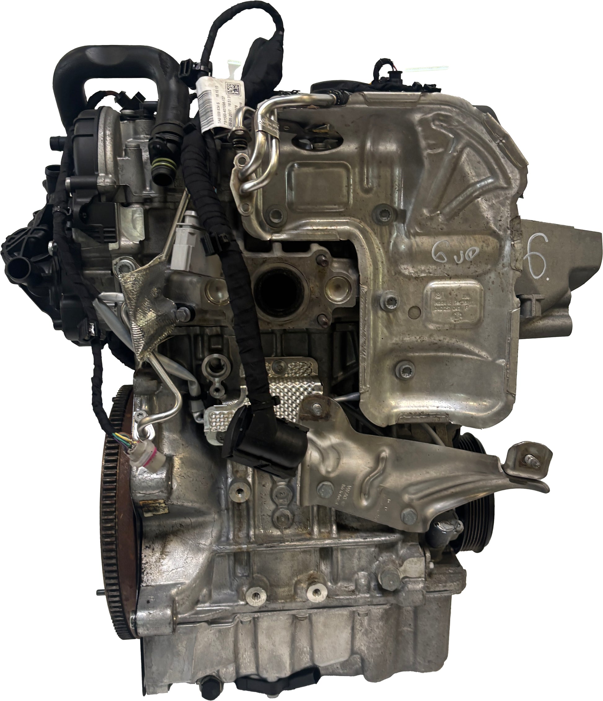 Moteur Pour Audi Seat Skoda VW A1 Fabia Polo 1,0 TFSI TSI CHZB CHZ 04C100032E d'occasion - Moteur Auto Usagé