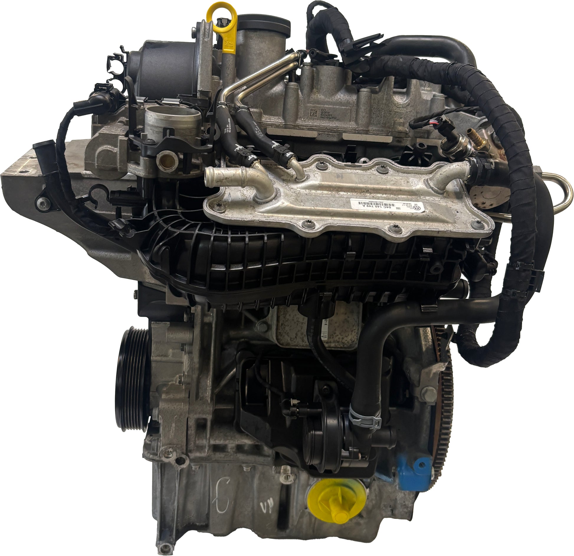 Moteur Pour Audi Seat Skoda VW A1 Fabia Polo 1,0 TFSI TSI CHZB CHZ 04C100032E d'occasion - Moteur Auto Usagé