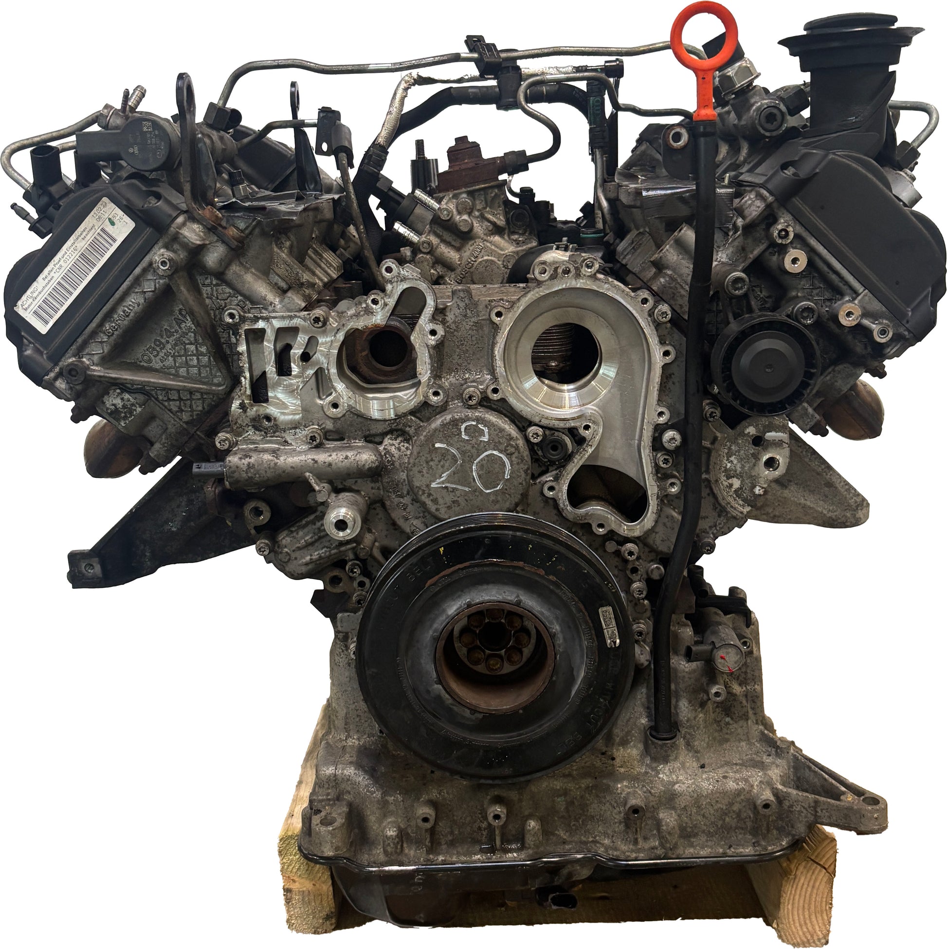 Moteur Pour Audi Porsche VW Q7 Cayenne Touareg 3,0 TDI CNRB CNR 059100035F d'occasion - Moteur Auto Usagé