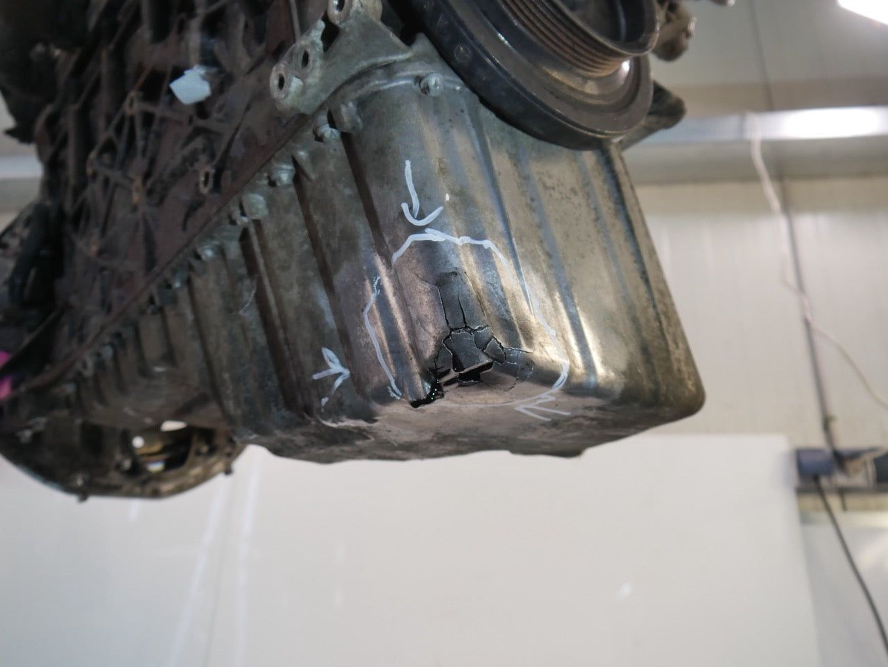 Moteur Mercedes Classe M 2,7 CDI OM612.963 612.963 OM612 A6120103500 d'occasion - Moteur Auto Usagé