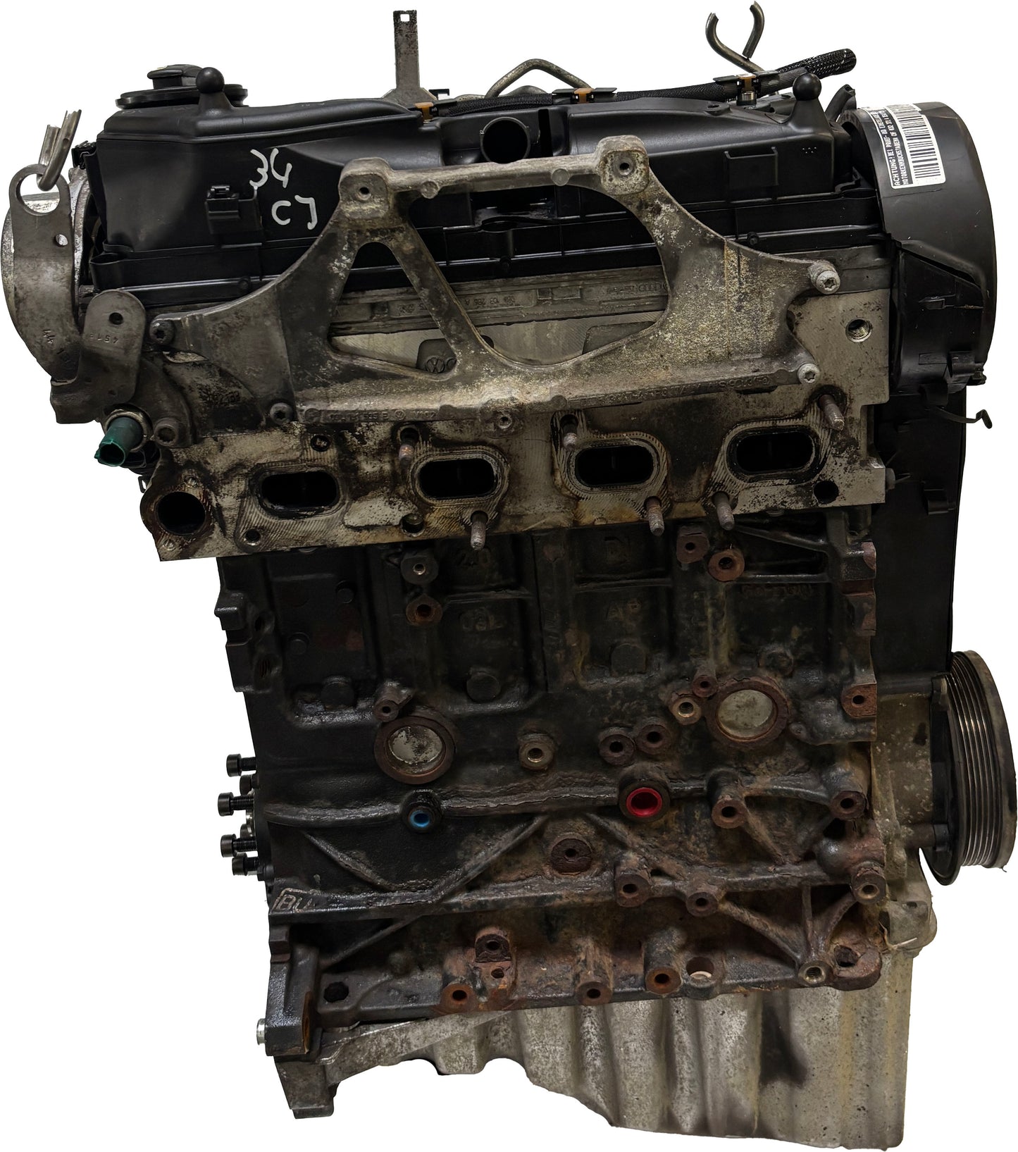 Moteur Pour VW Amarok 2HA 2,0 TDI CNFB CNF 03L100091J d'occasion - Moteur Auto Usagé