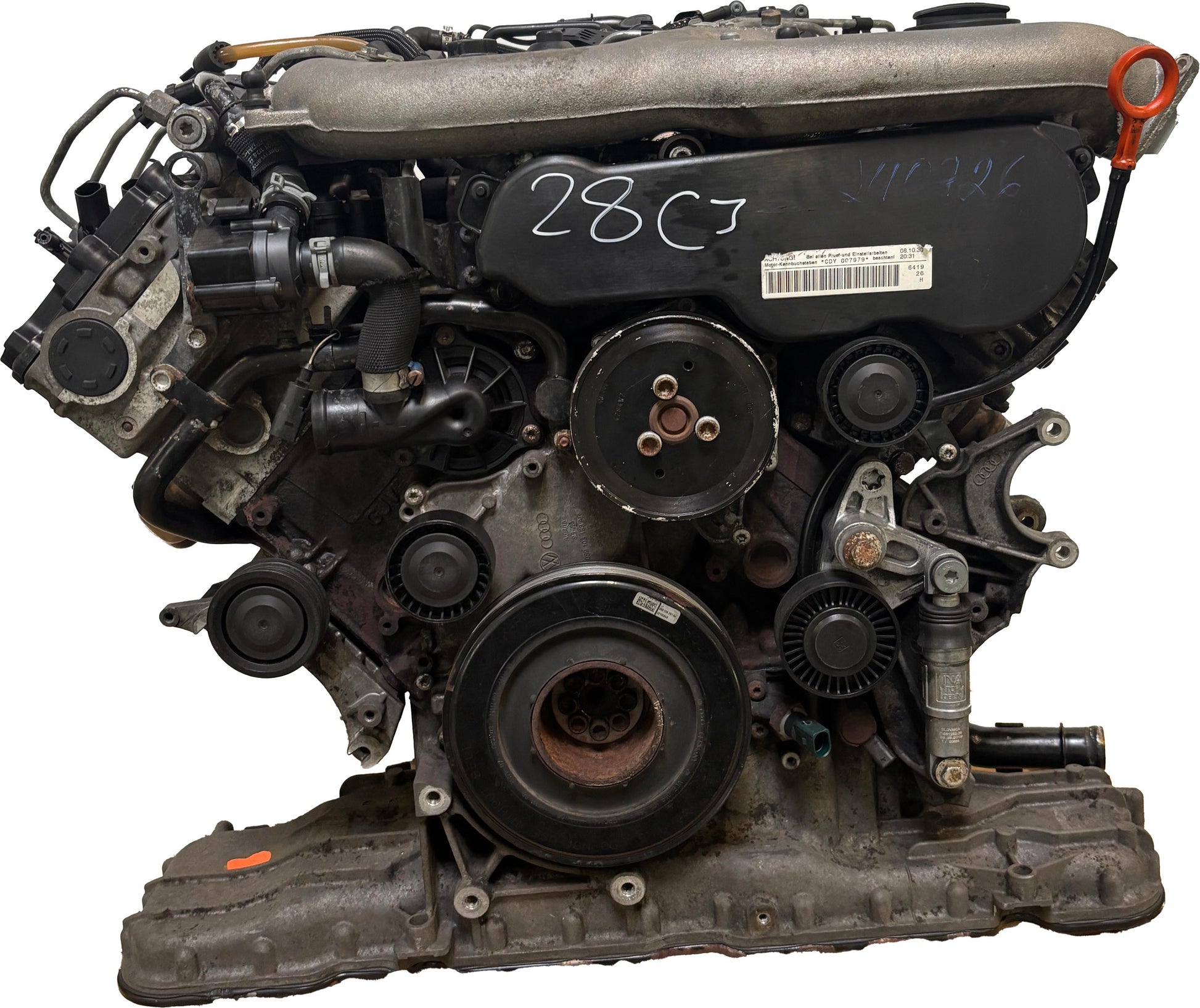 Moteur Pour Audi A6 C6 3,0 TDI CDYA CDY 059100033G d'occasion - Moteur Auto Usagé