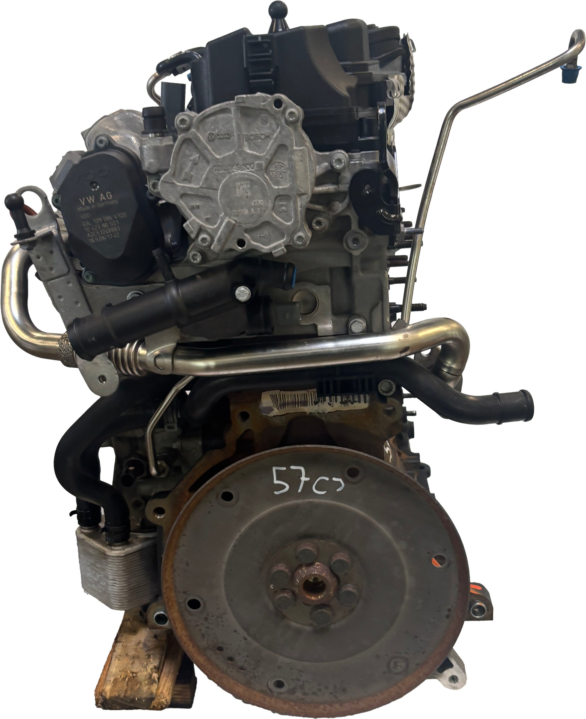 Moteur Pour Audi VW A3 Tiguan 2,0 TDI CBAB CBA 03L100090X d'occasion - Moteur Auto Usagé