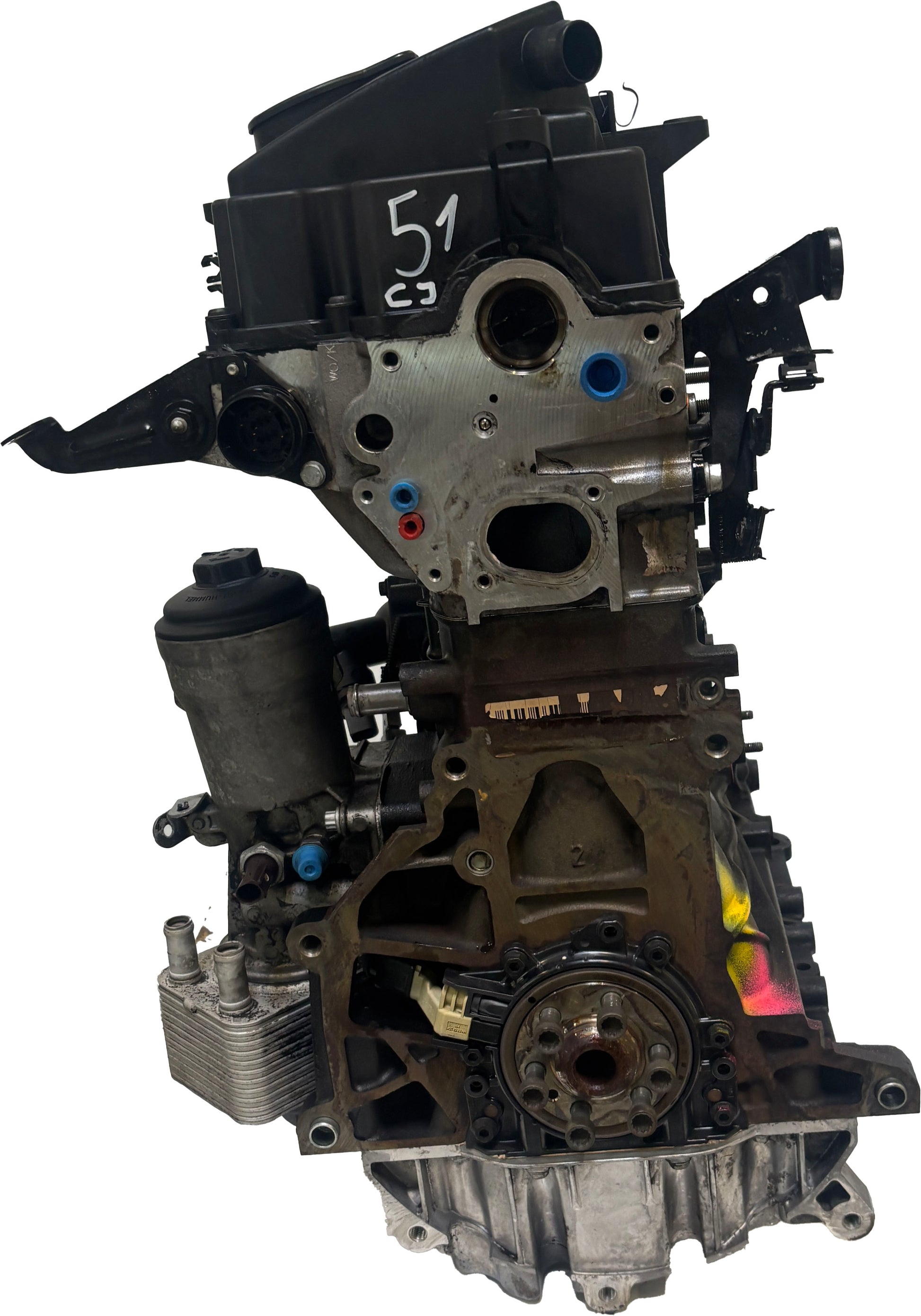 Moteur Pour Skoda VW Superb II Passat B6 2,0 TDI BMP 03G100032L d'occasion - Moteur Auto Usagé