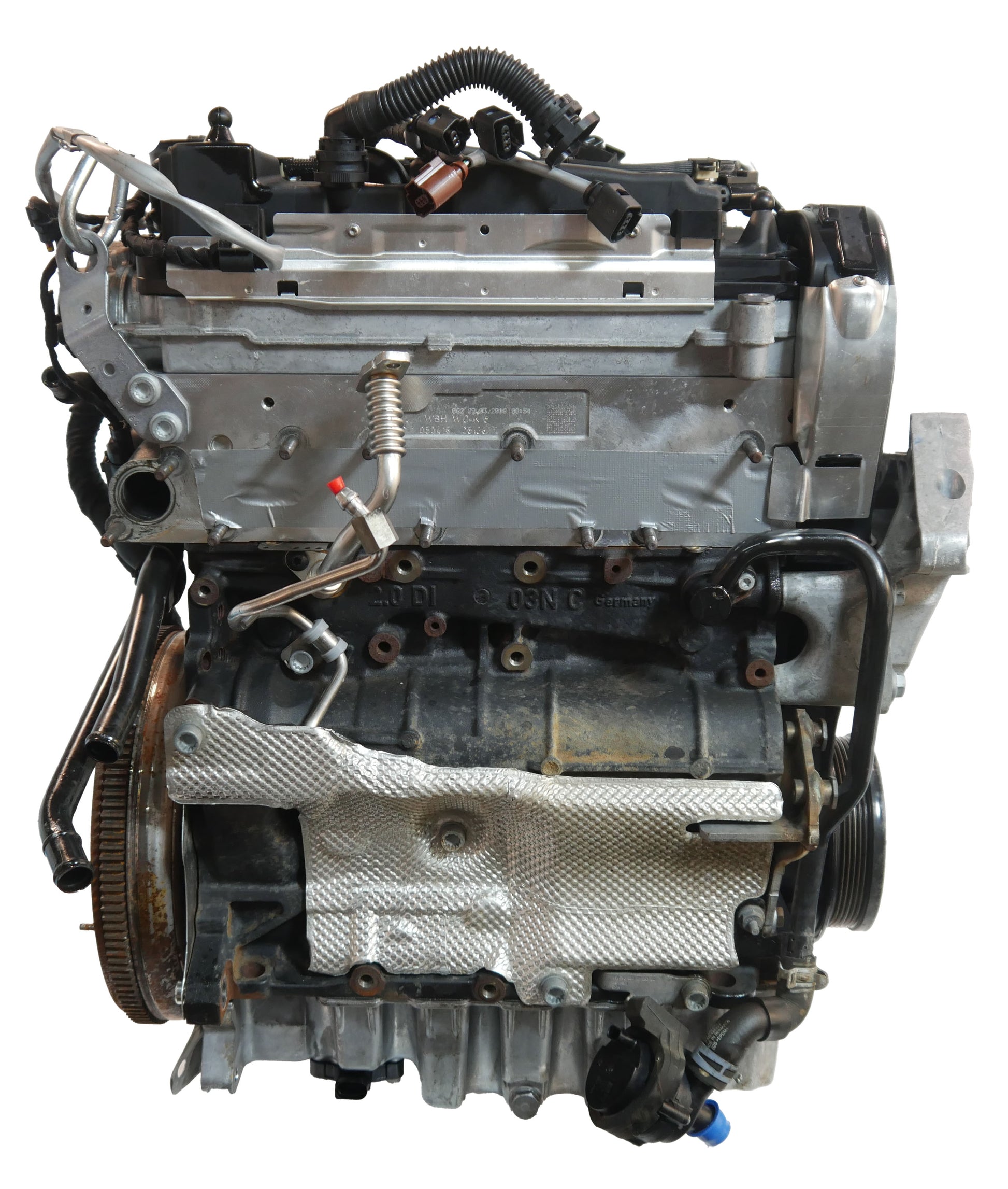 Moteur Pour Audi Seat Skoda VW A3 Leon Superb 2,0 TDI CRLB CRL 04L100090J d'occasion - Moteur Auto Usagé