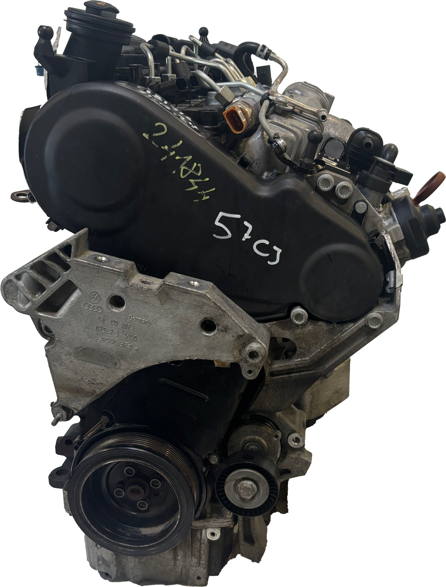 Moteur Pour Audi VW A3 Tiguan 2,0 TDI CBAB CBA 03L100090X d'occasion - Moteur Auto Usagé