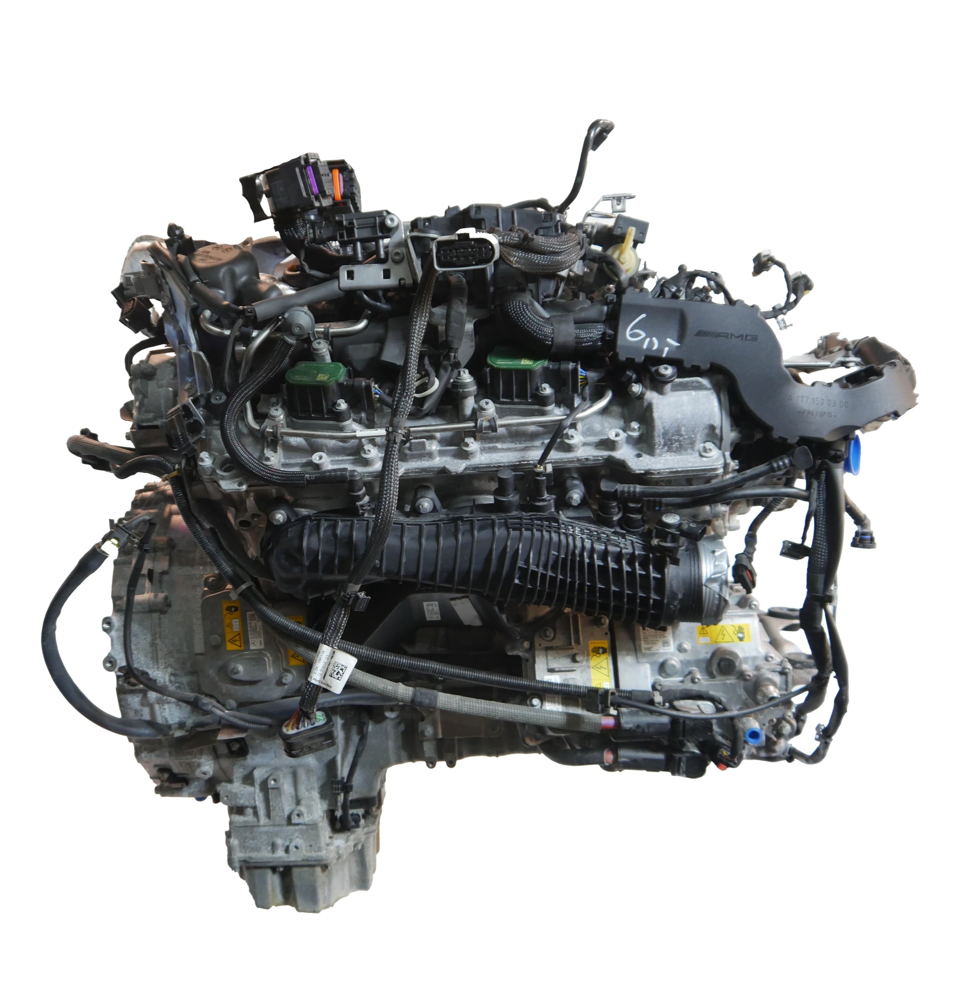 Moteur d'occasion Mercedes GLS X167 4.0L V8 – M177.980-177.980-M177/A1770107610 – 2022