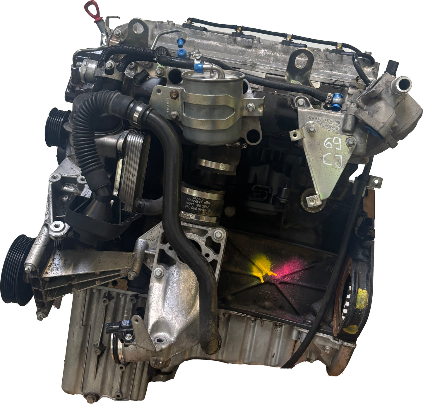 Moteur Mercedes Vito W639 2,2 CDI OM646.982 OM646 646.982 A6460102146 d'occasion - Moteur Auto Usagé