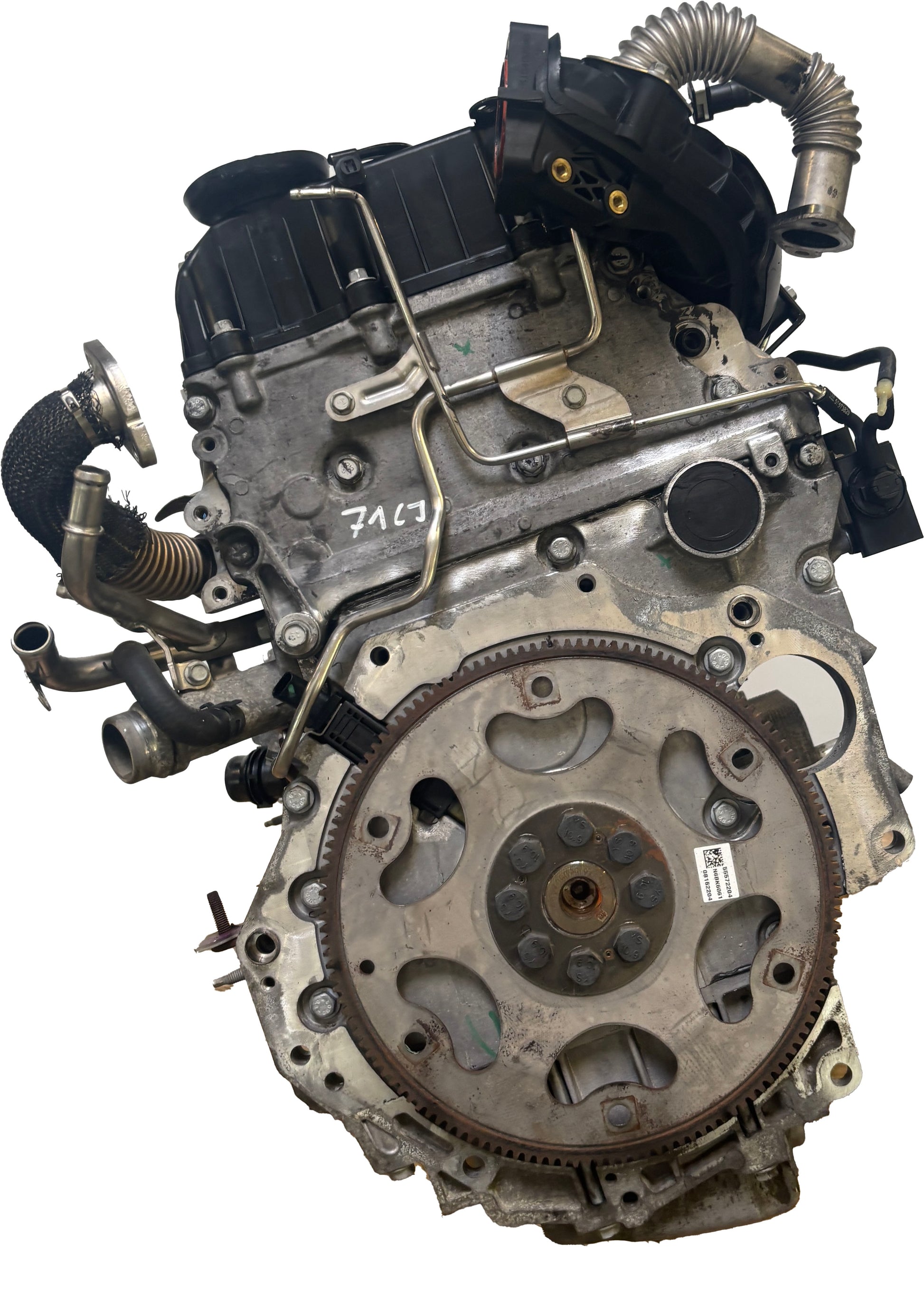 Moteur Pour Opel Astra K 1,6 CDTI B16DTH LVL 55490809 d'occasion - Moteur Auto Usagé