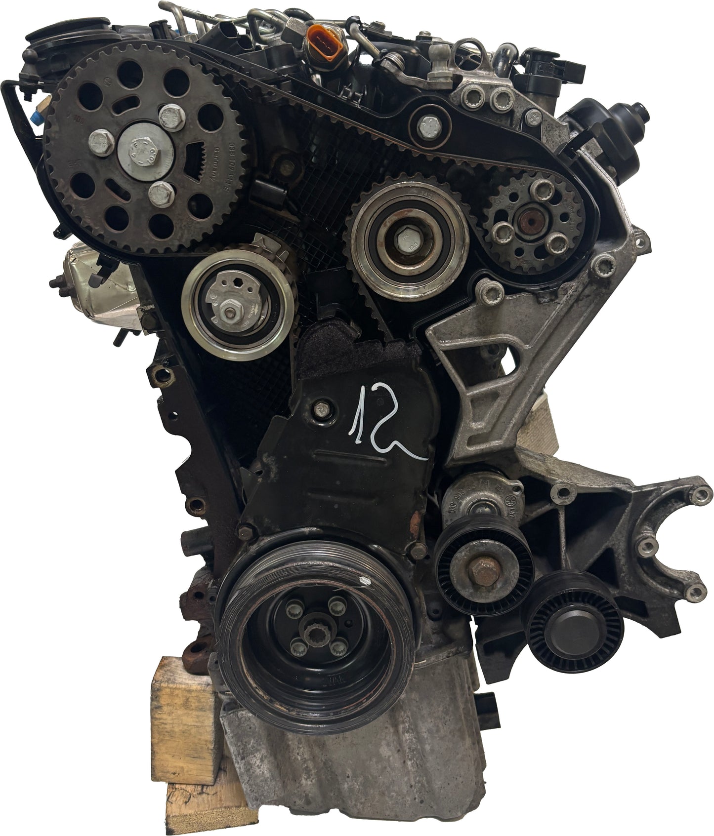 Moteur Pour Audi Seat A4 B8 A5 A6 Q5 Exeo 2,0 TDI CAHA CAH 03L100036C d'occasion - Moteur Auto Usagé