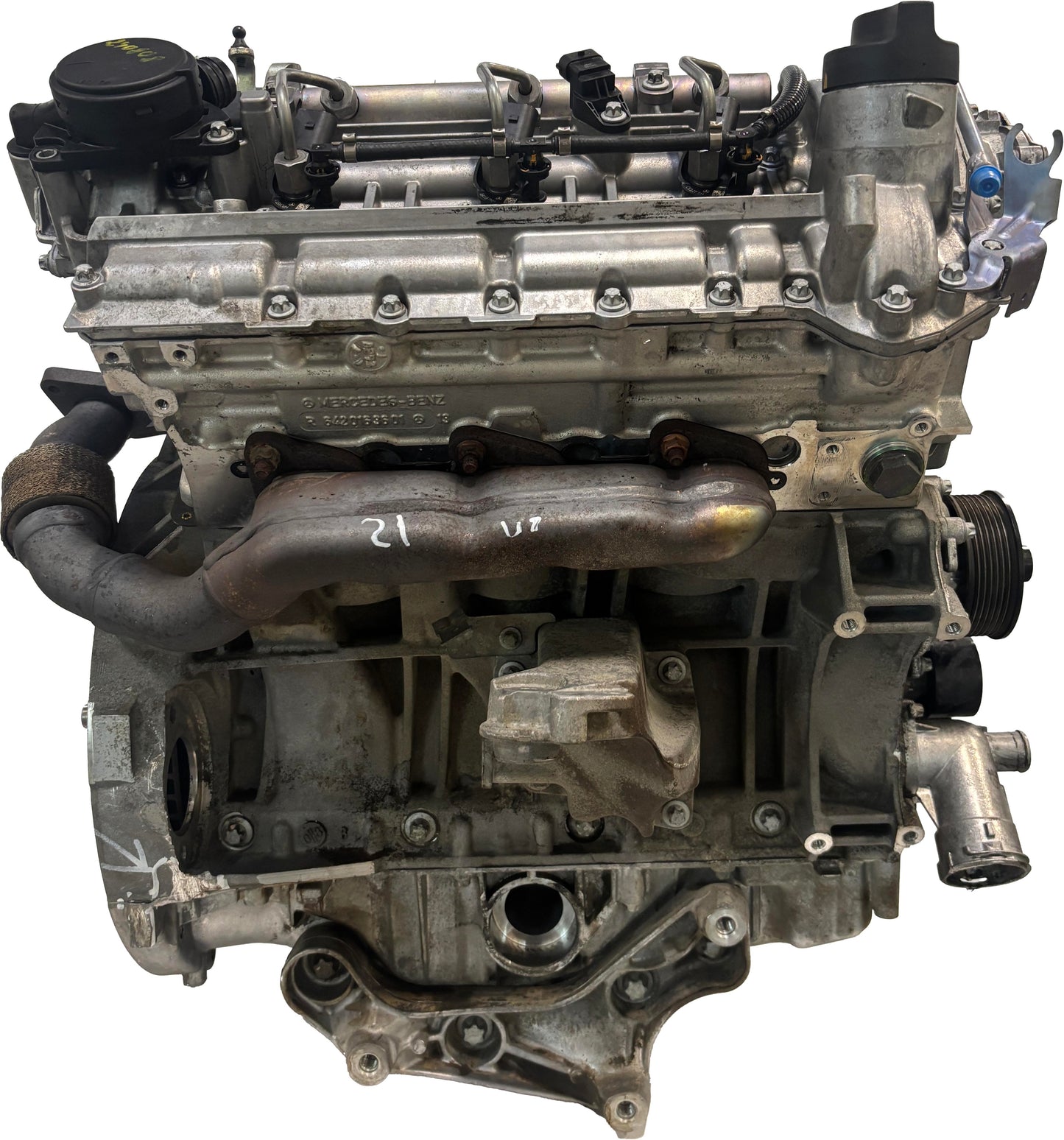 Moteur Pour Mercedes GLK X204 3,0 CDI 4-matic OM642.961 OM642 642.961 A6420102744 d'occasion - Moteur Auto Usagé