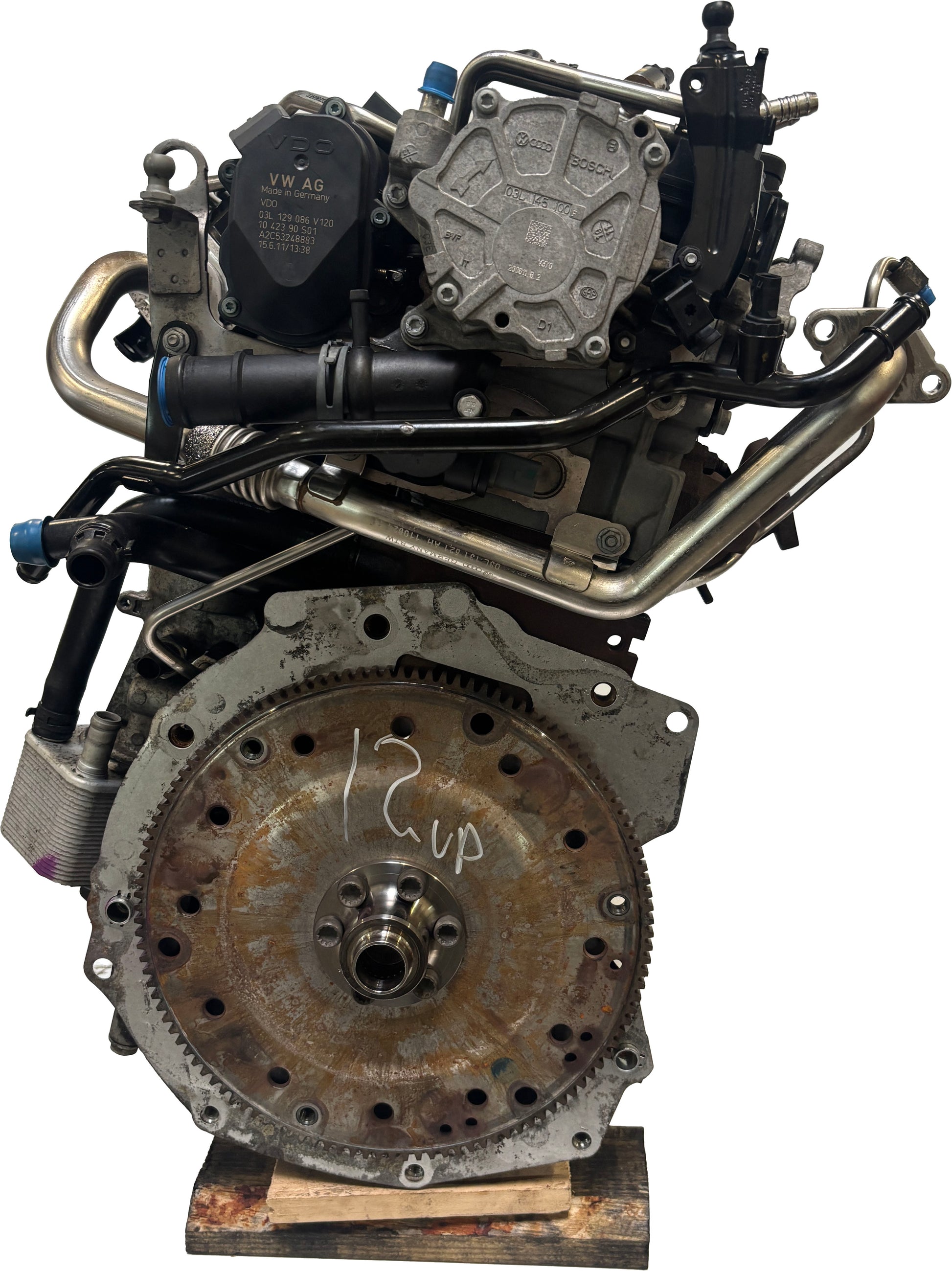 Moteur Pour Audi Seat A4 B8 A5 A6 Q5 Exeo 2,0 TDI CAHA CAH 03L100036C d'occasion - Moteur Auto Usagé