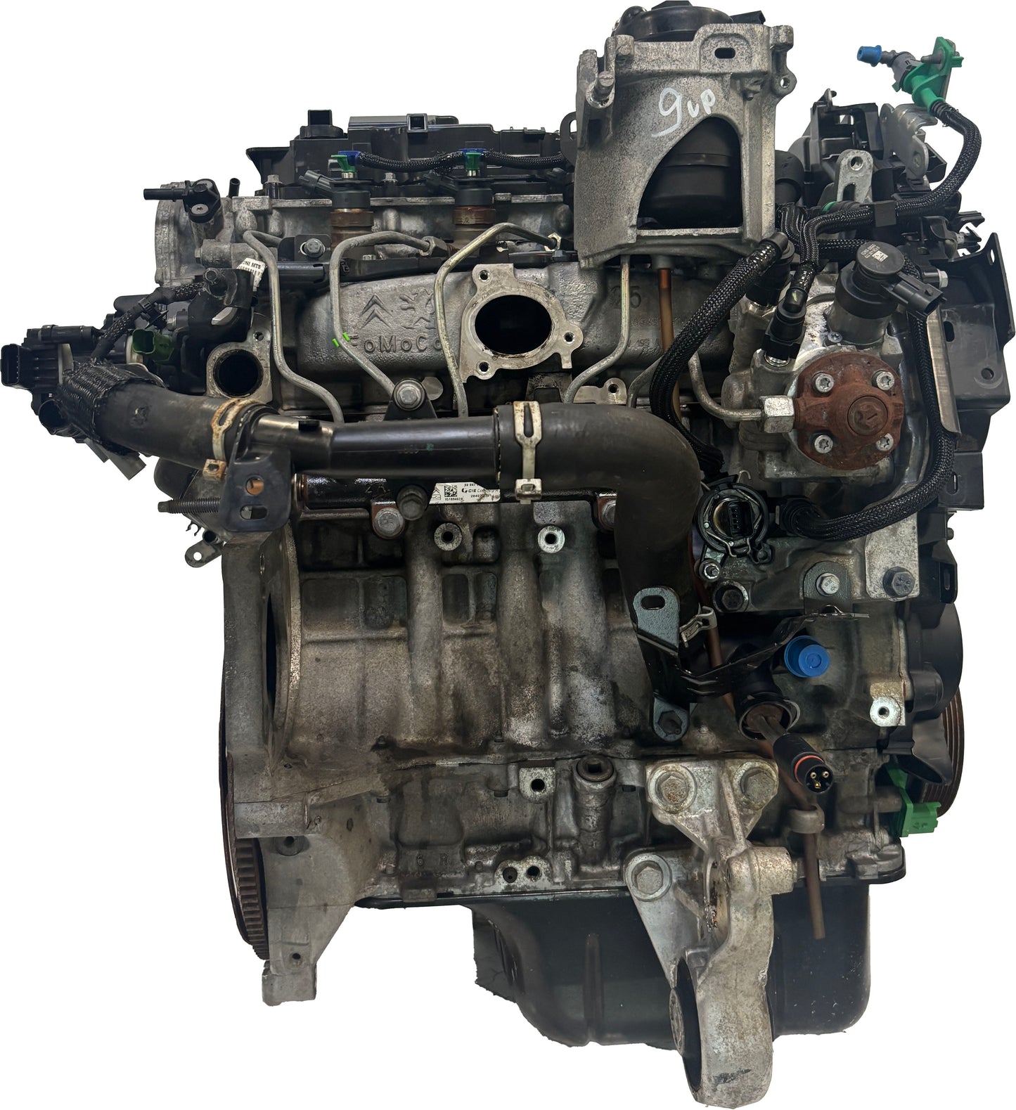 Moteur Pour Peugeot Citroën C4 3008 1,6 BlueHDi DV6FC BHZ 1612521380 1612521480 d'occasion - Moteur Auto Usagé