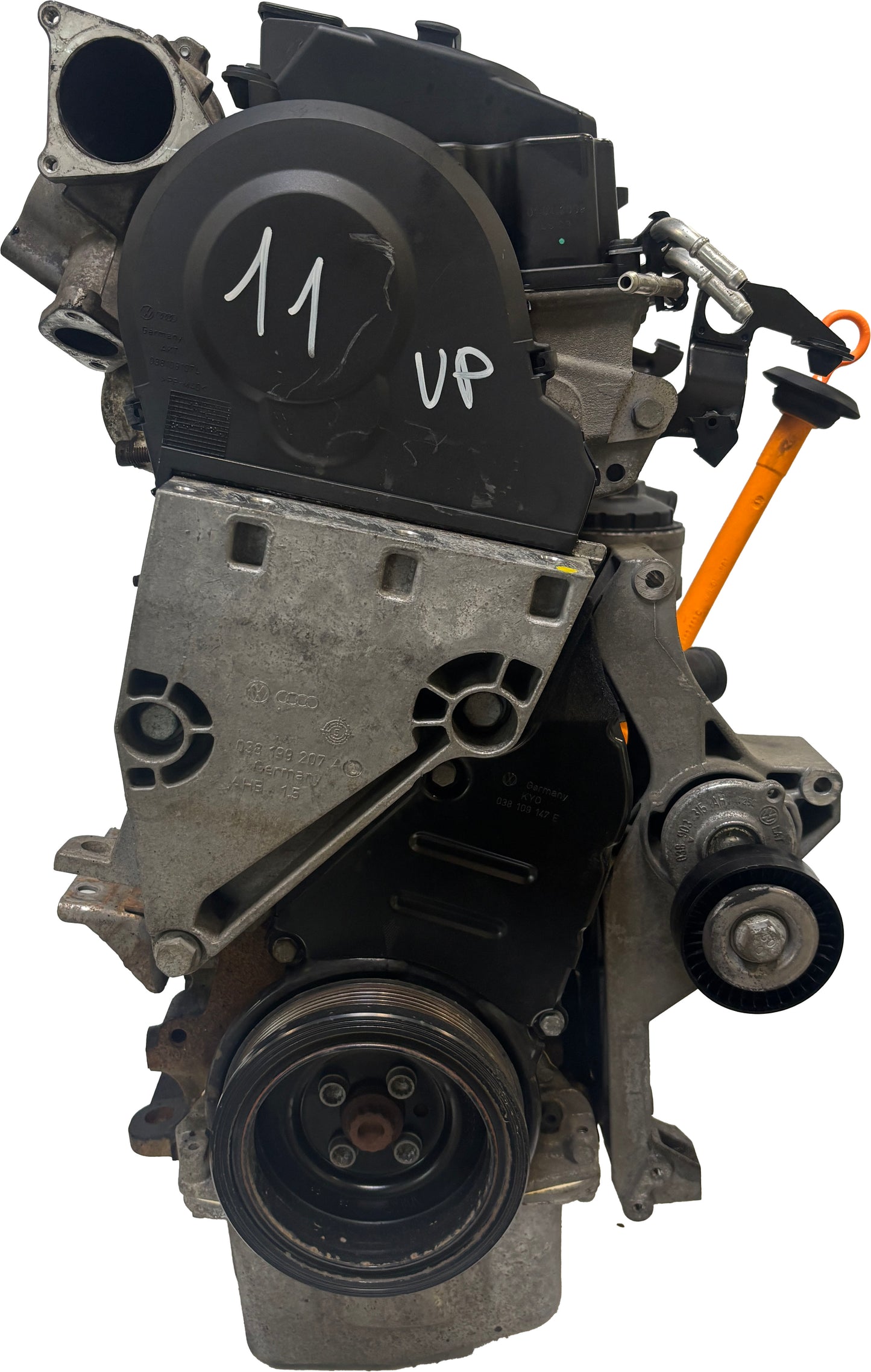 Moteur Pour Audi Seat Skoda VW A3 Leon Fabia Golf V 1,9 TDI BLS 03G100037F d'occasion - Moteur Auto Usagé