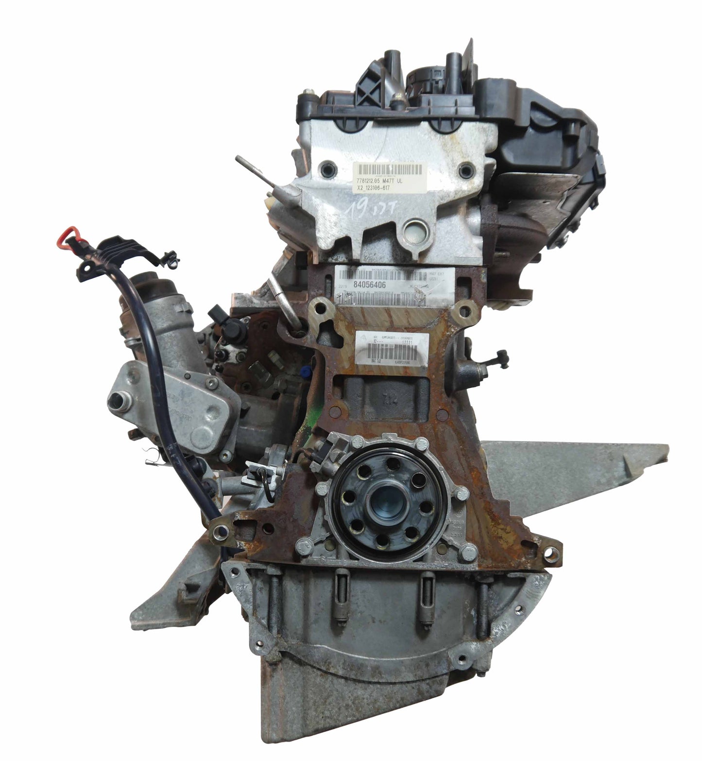 Moteur BMW Série 1 E87 2,0 118d M47D20 204D4 M47 11000441274 d'occasion - Moteur Auto Usagé