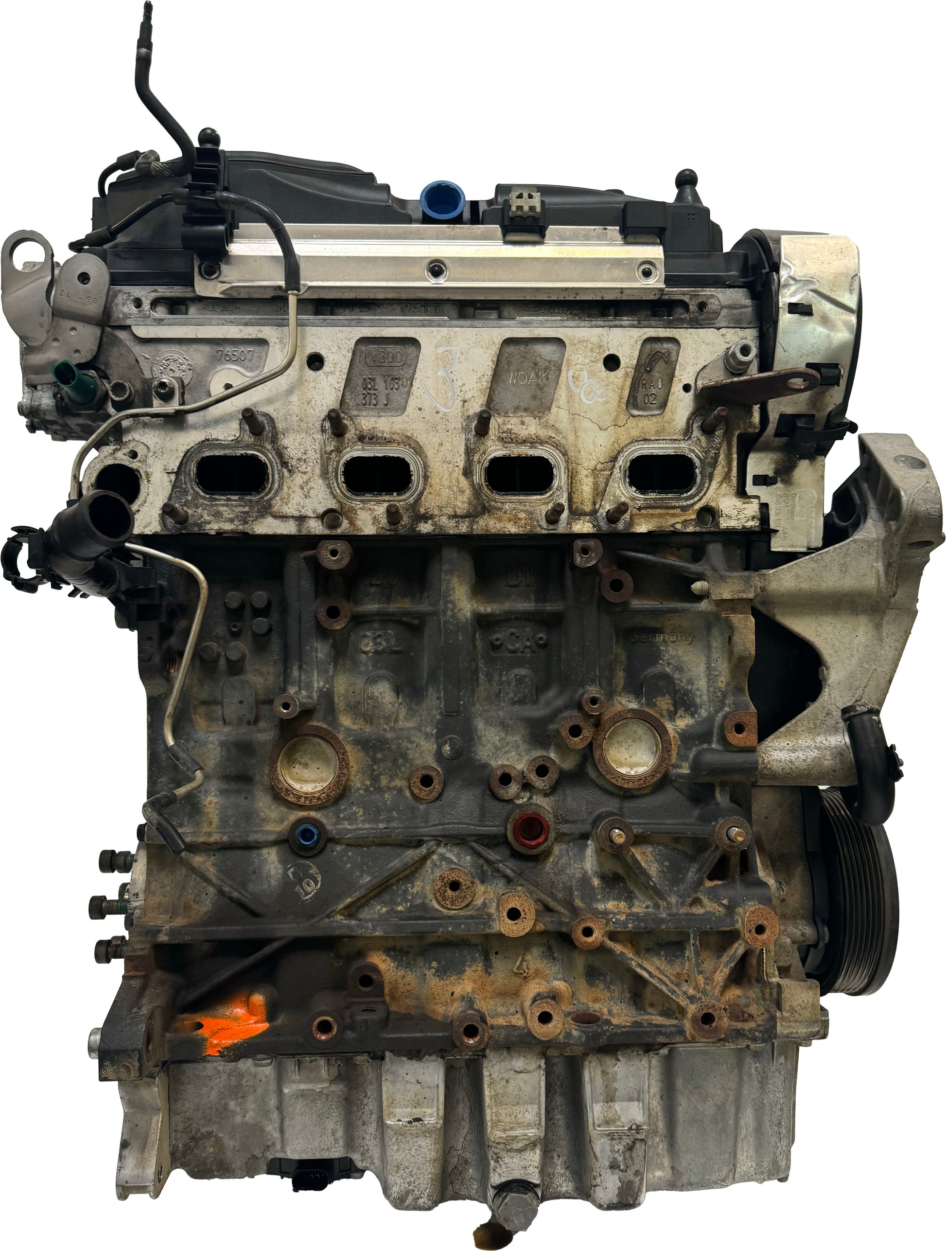 Moteur Pour VW Tiguan 5N 2,0 TDI CFFD CFF 03L100090J d'occasion - Moteur Auto Usagé