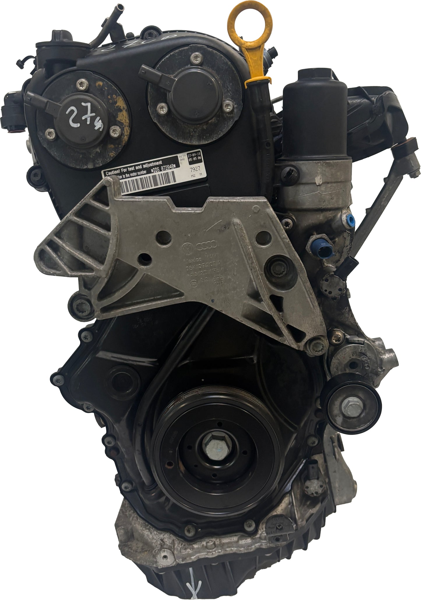 Moteur Pour VW Beetle Passat 2,0 TSI DDSA DDS 06K100034G d'occasion - Moteur Auto Usagé