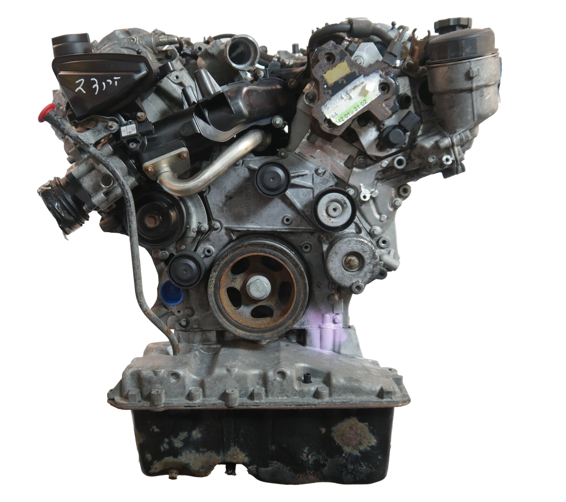 Moteur Mercedes Classe M W164 3,0 CDI OM642.940 642.940 OM642 A6420103102 d'occasion - Moteur Auto Usagé