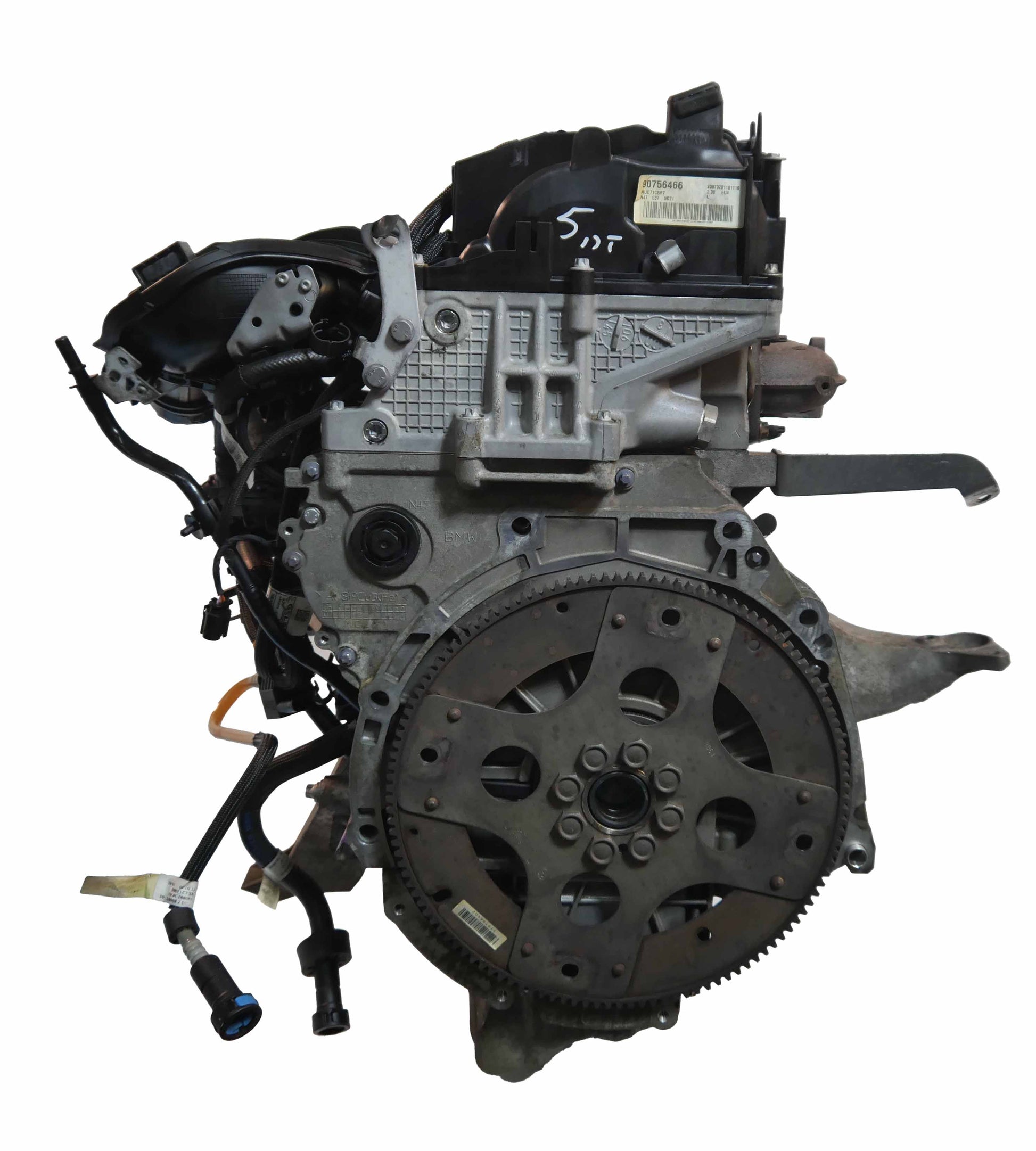 Moteur BMW Série 1 E87 2,0 118d N47D20A N47 N47D20U0 11002146549 d'occasion - Moteur Auto Usagé