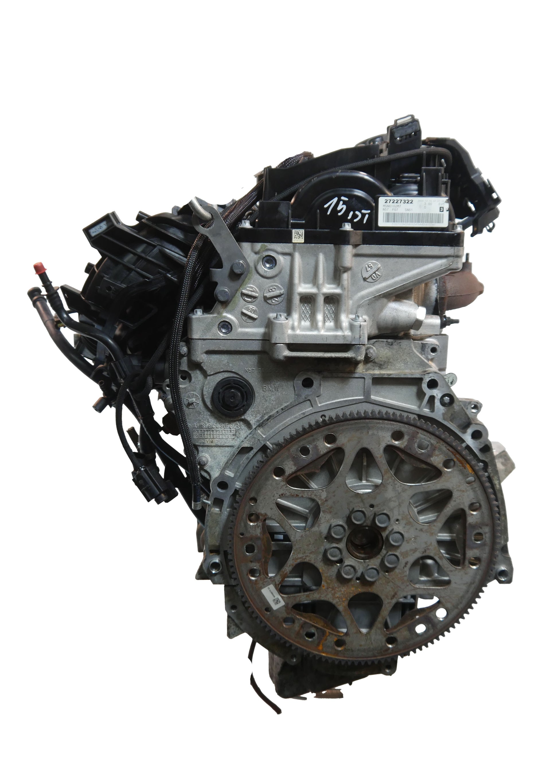 Moteur BMW Série 5 F07 3,0 530d N57D30A N57 N57D30O0 11002162169 11002162170 d'occasion - Moteur Auto Usagé