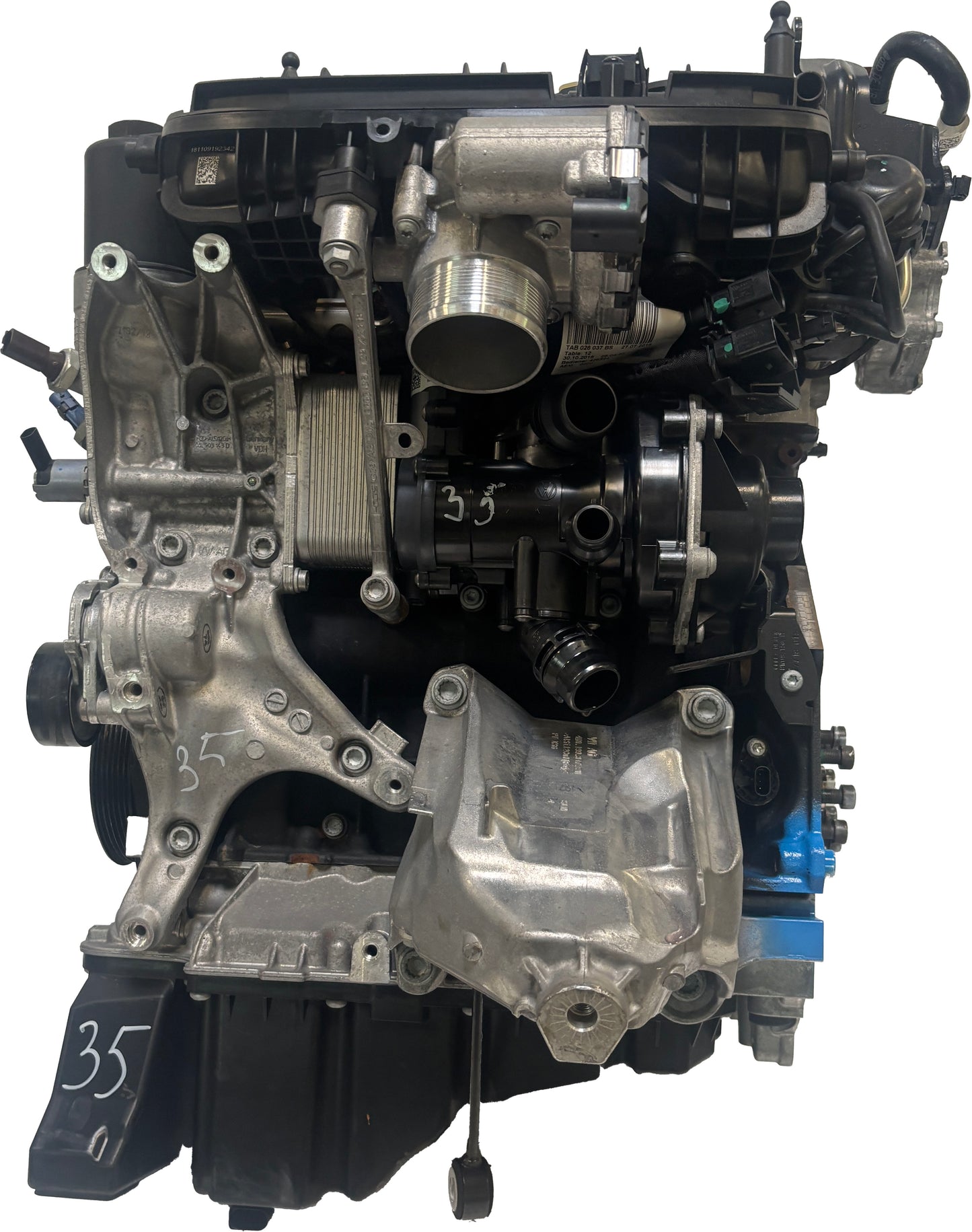 Moteur Pour Audi A4 B9 2,0 TFSI DBPA DBP 06L100034J d'occasion - Moteur Auto Usagé