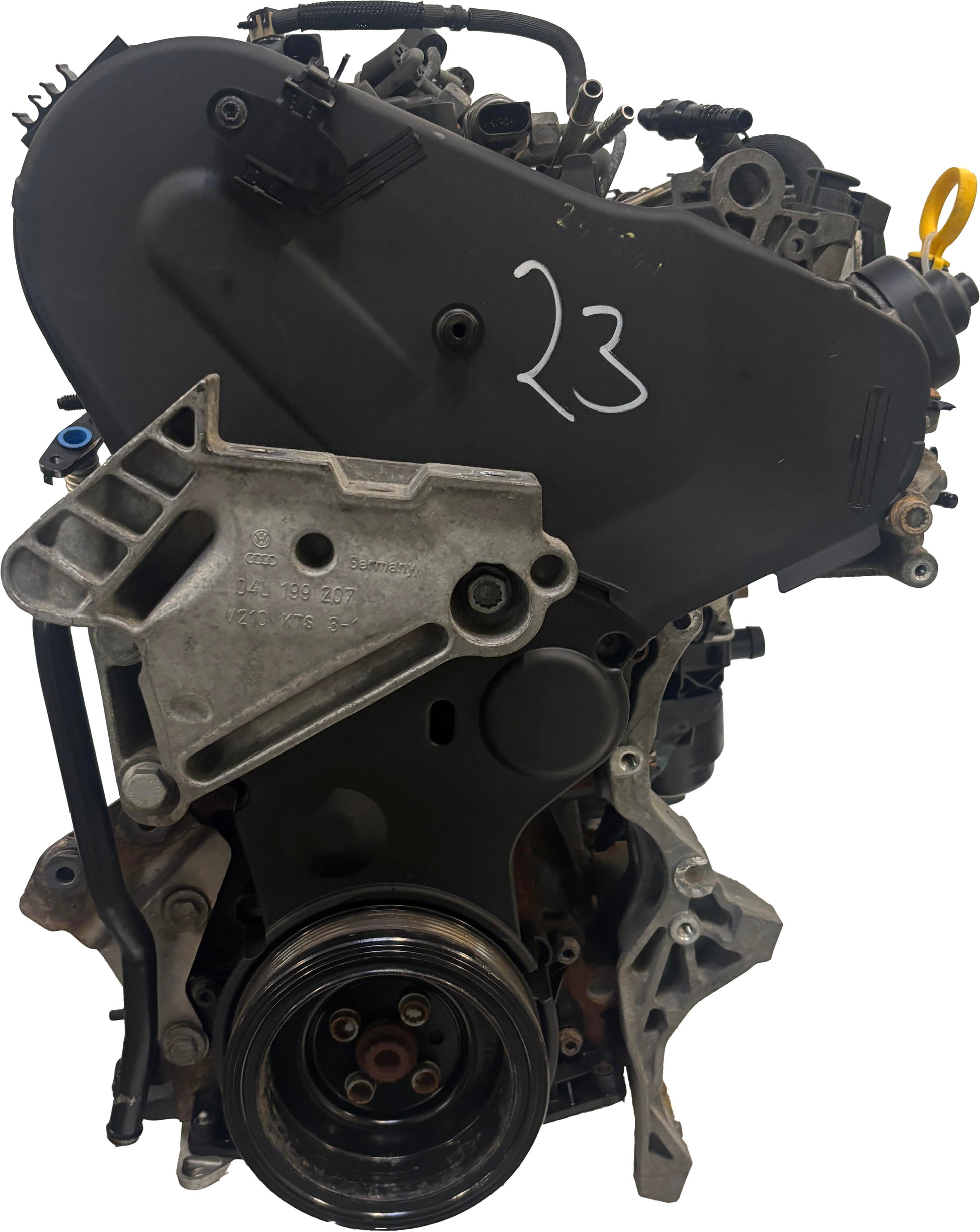 Moteur Pour VW Skoda Caddy Yeti 2,0 TDI DFSB DFS 04L100090F d'occasion - Moteur Auto Usagé