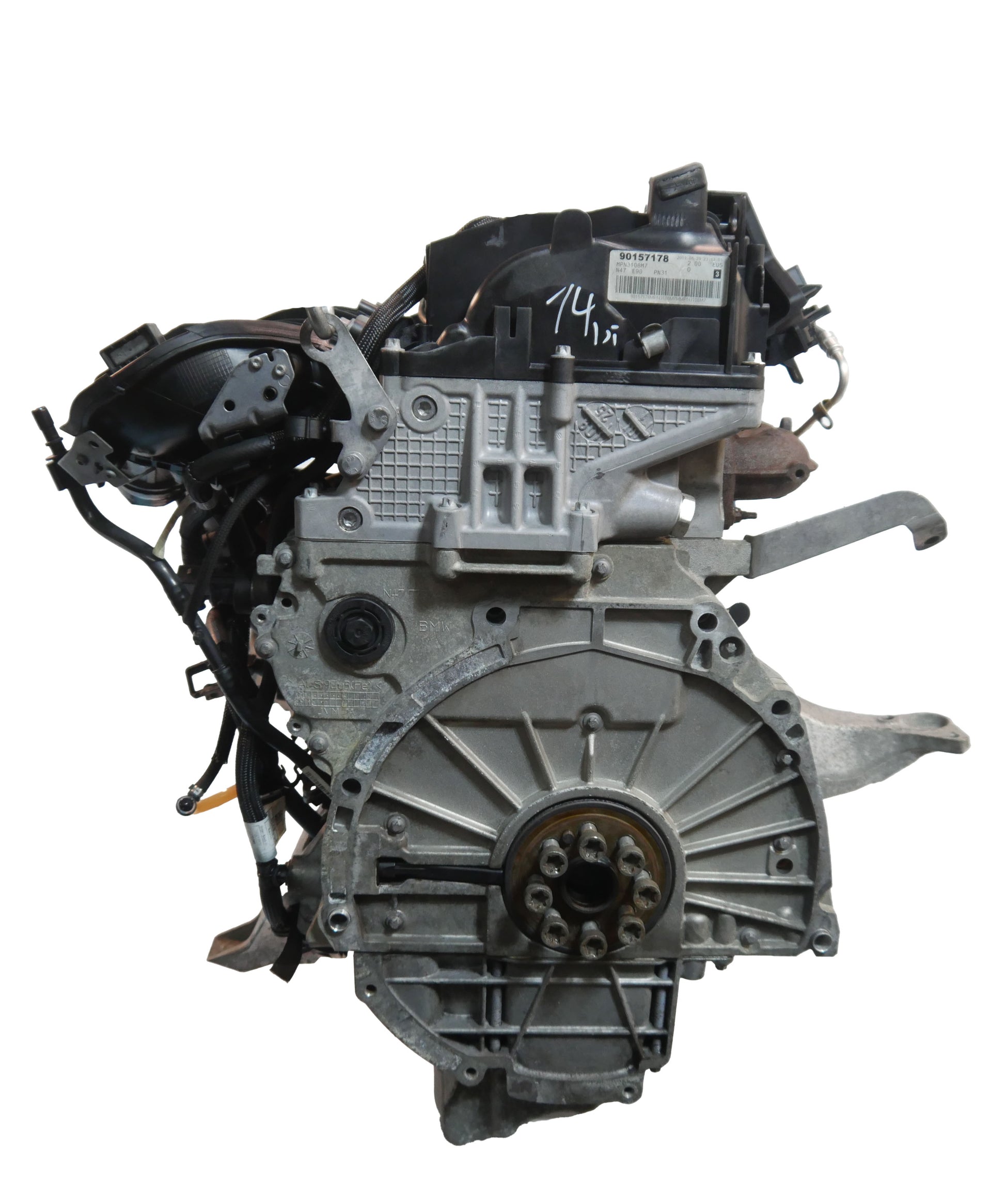 Moteur BMW Série 3 E92 2,0 320d N47D20C N47 N47D20O0 11002146551 d'occasion - Moteur Auto Usagé