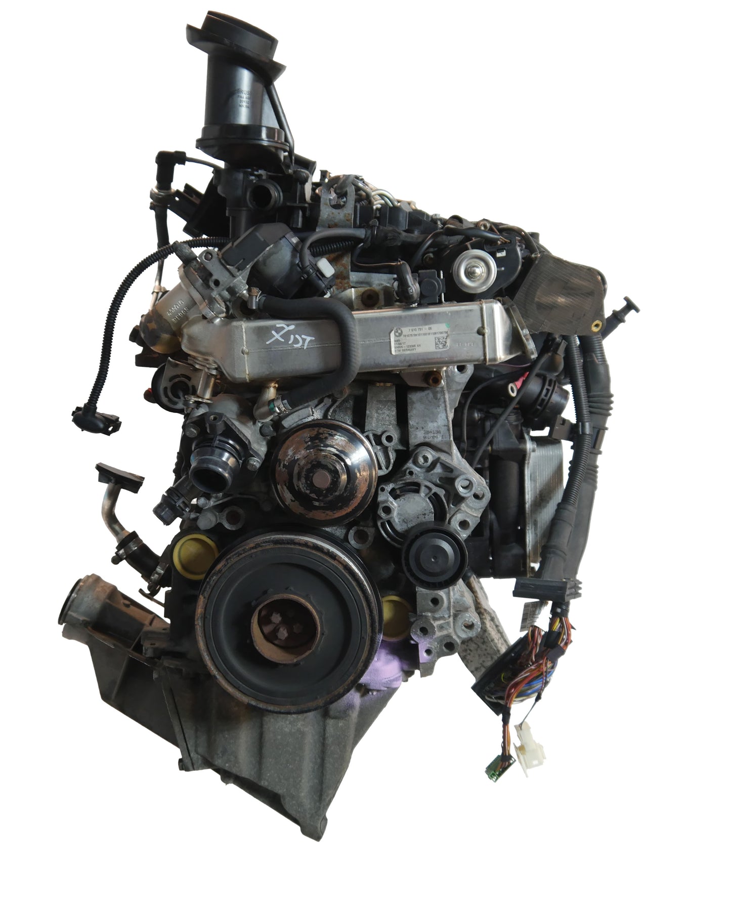 Moteur BMW X3 F25 2,0 xDrive 20d N47D20C N47 11002207817 11002467181 d'occasion - Moteur Auto Usagé