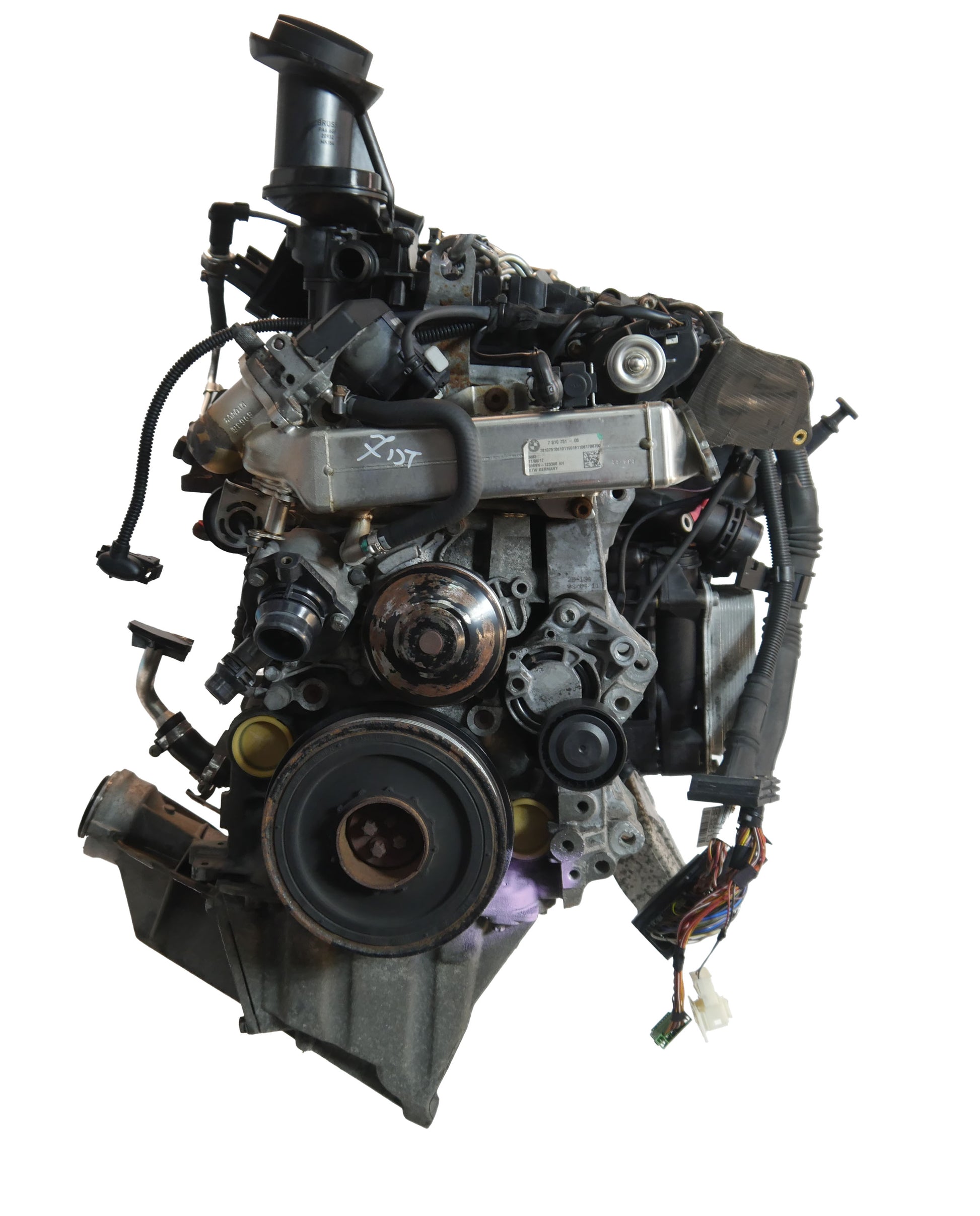 Moteur BMW X3 F25 2,0 xDrive 20d N47D20C N47 11002207817 11002467181 d'occasion - Moteur Auto Usagé