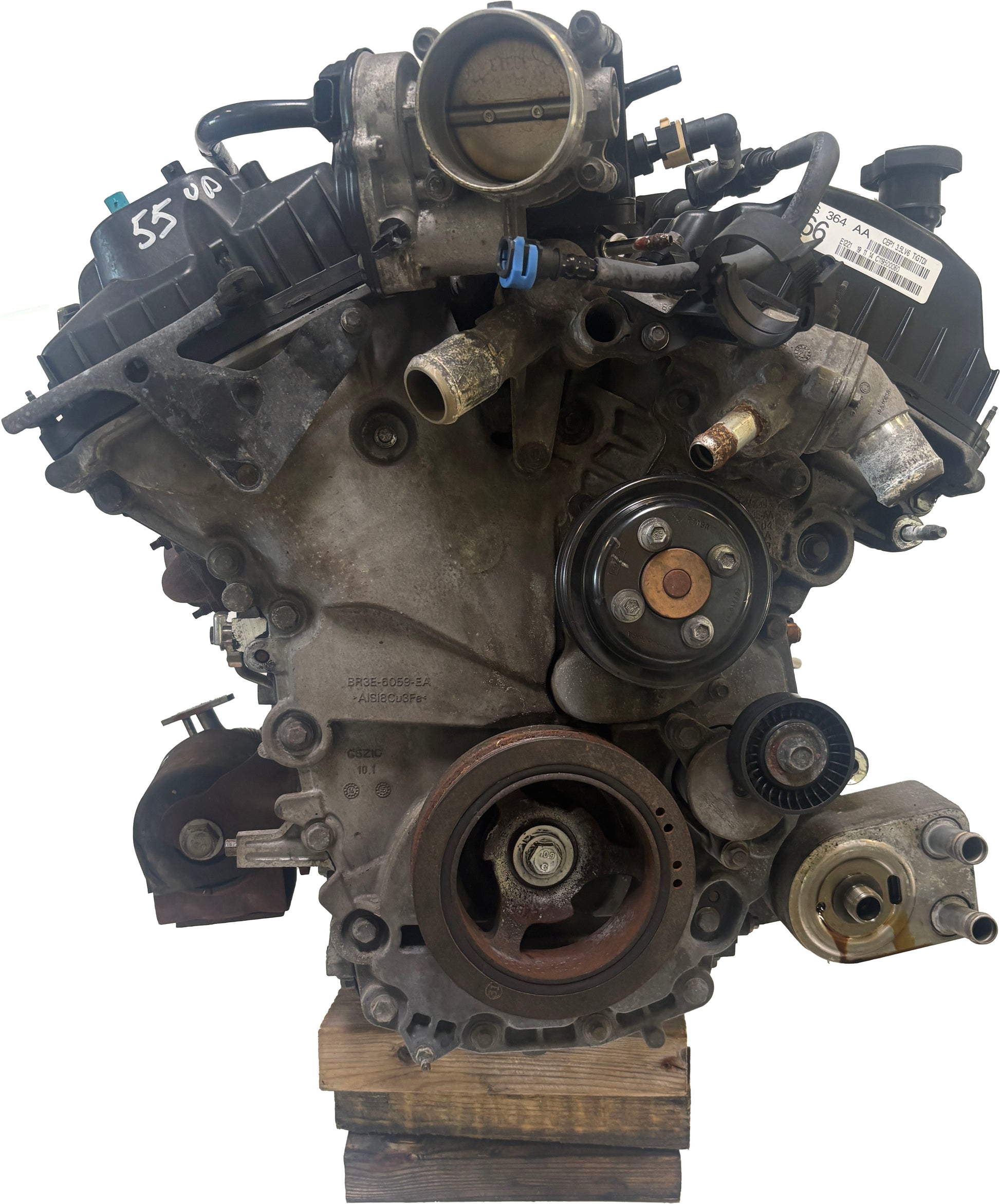 Moteur Pour Ford Expedition 3,5 EcoBoost T35PDTD FL1Z-6007-en d'occasion - Moteur Auto Usagé
