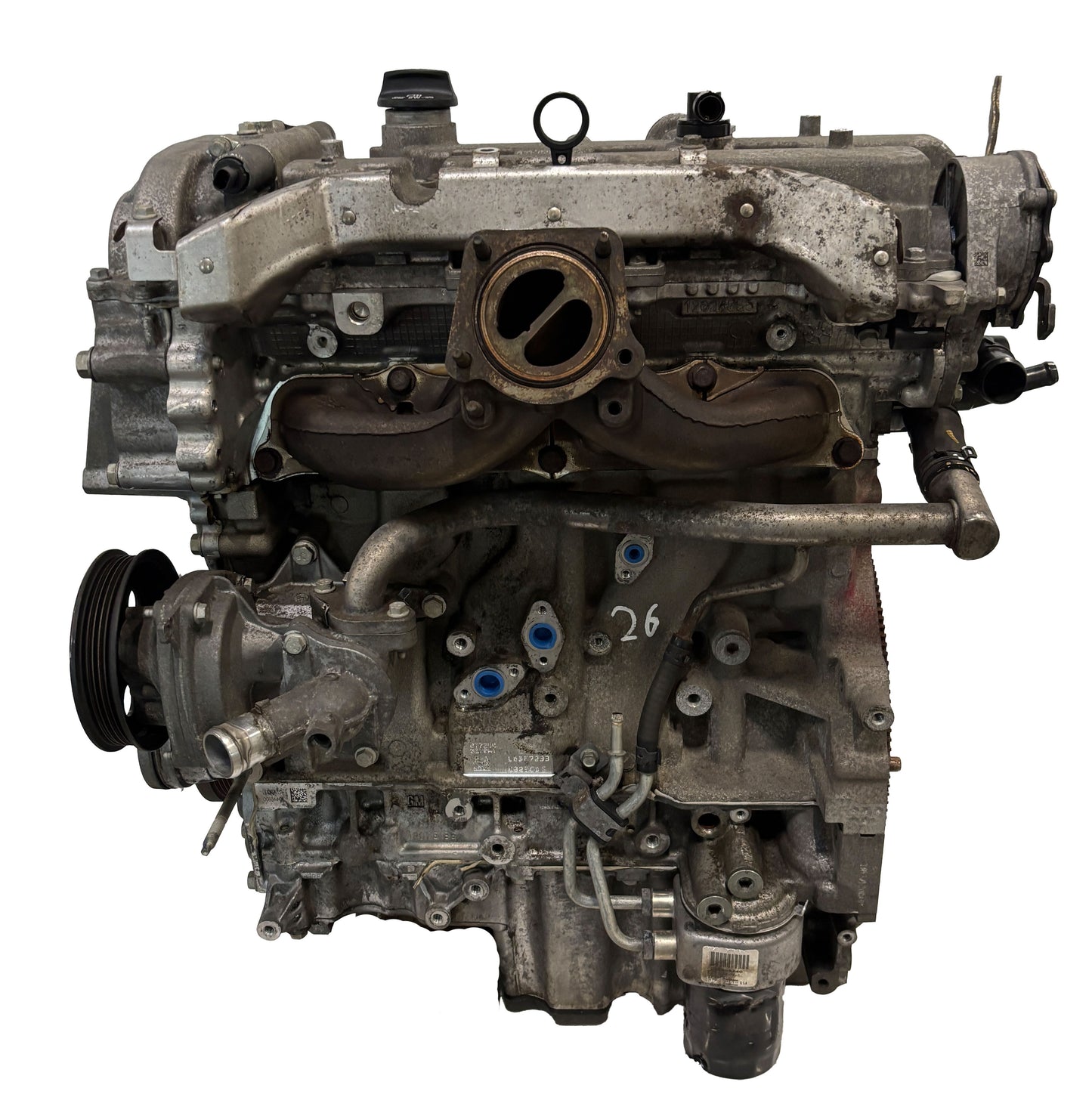 Moteur d'occasion Opel Chevrolet Saab Astra Insignia Equinox 2.0L – LTG-A20NFT-B20NHT – 2019