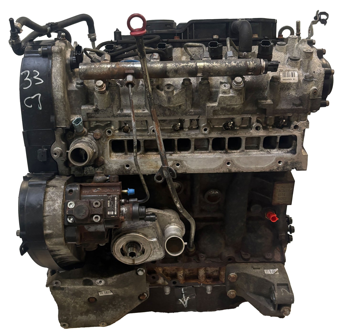 Moteur d'occasion Fiat Ducato MK3 2.3L – F1AE3481E/5802074581 – 2013