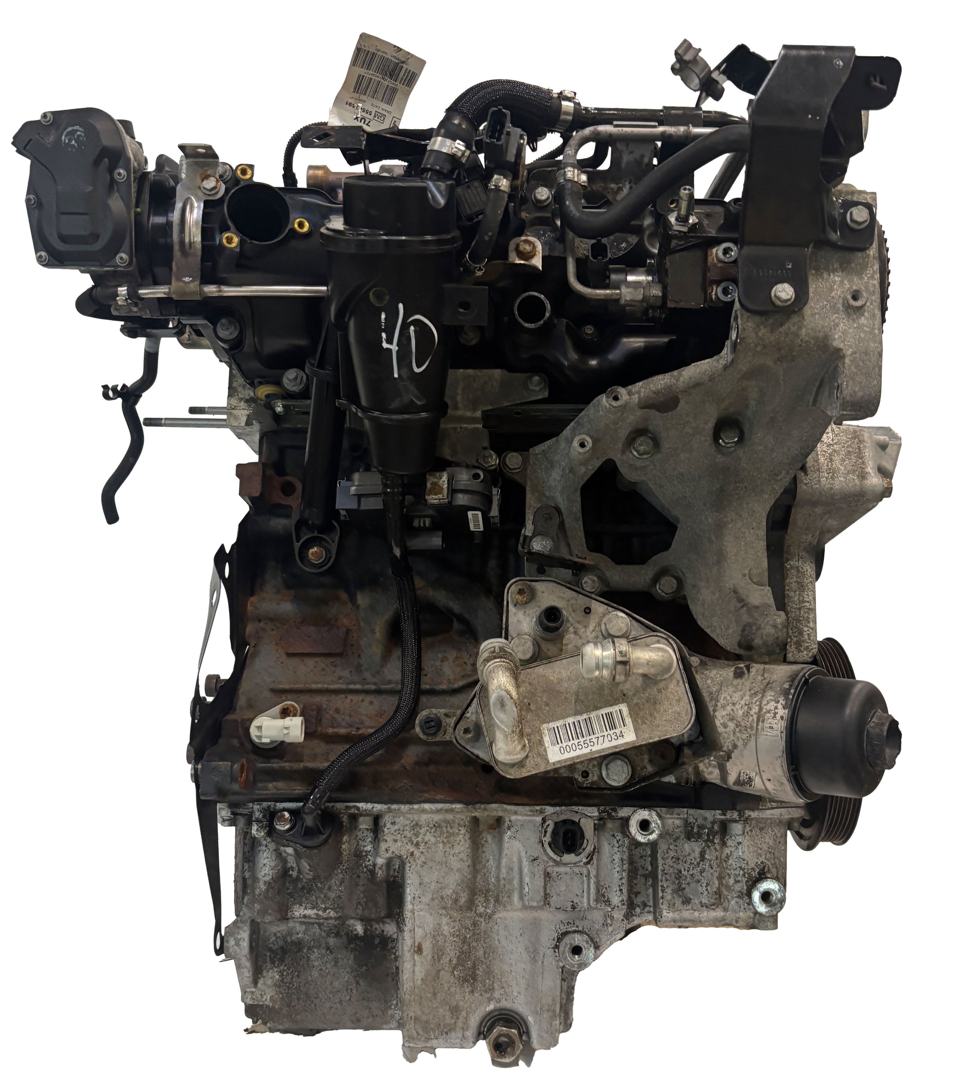 Moteur d'occasion Opel Astra J 2.0L – A20DTH-A20-LBS/55564073 – 2011