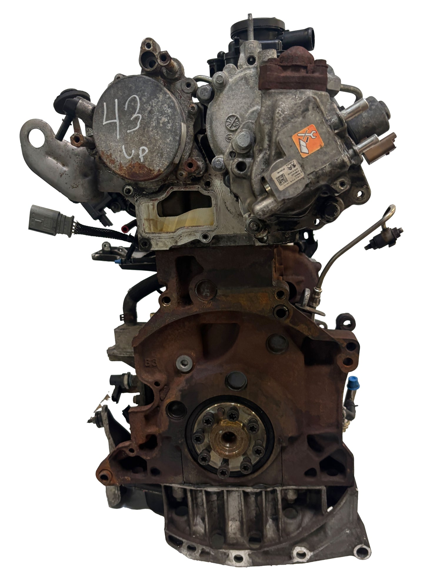 Moteur d'occasion Peugeot Citroën 2.0L – DW10FUD-2MA-AHN/1613251380-1613251280 – 2017