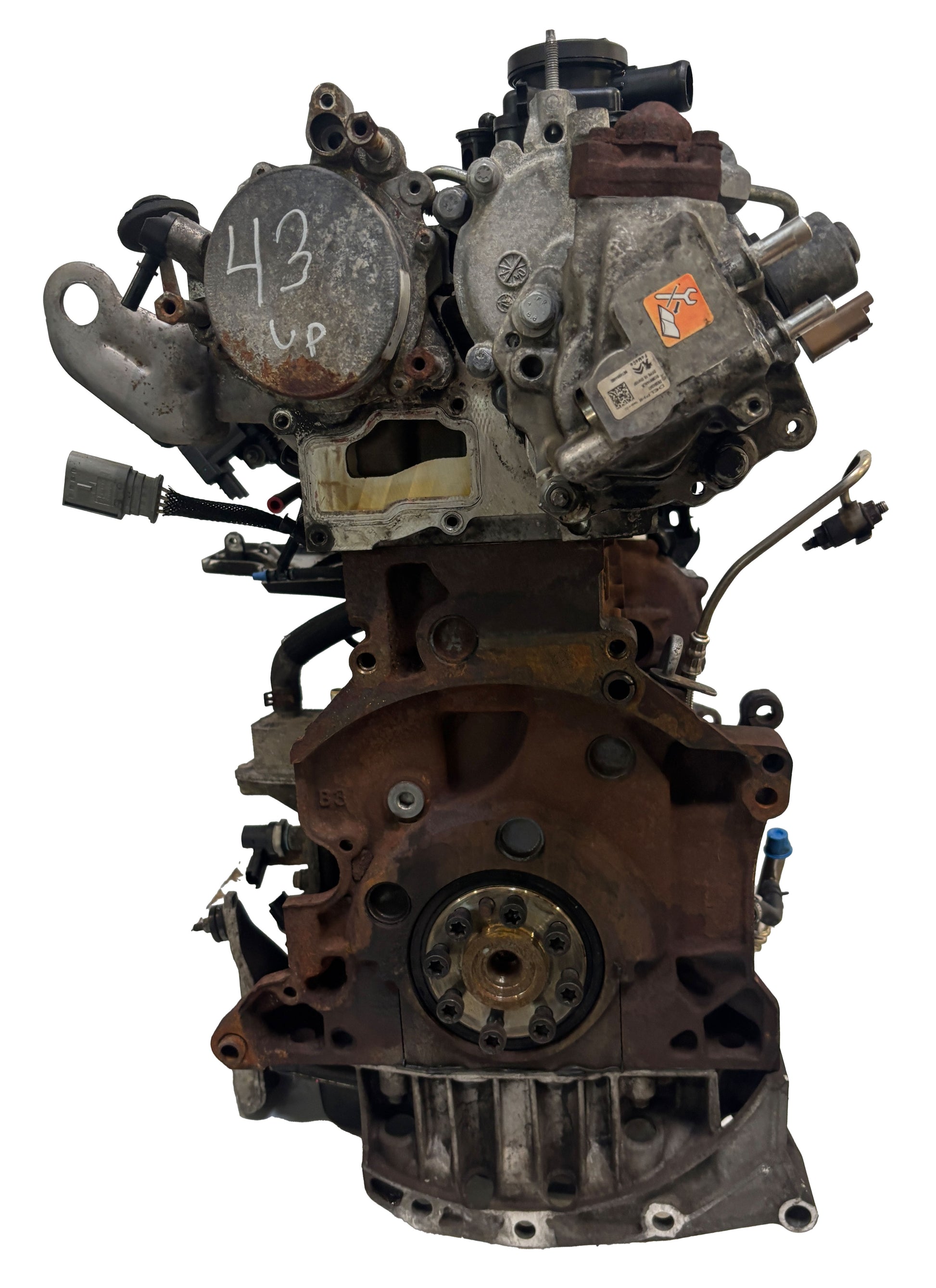 Moteur d'occasion Peugeot Citroën 2.0L – DW10FUD-2MA-AHN/1613251380-1613251280 – 2017