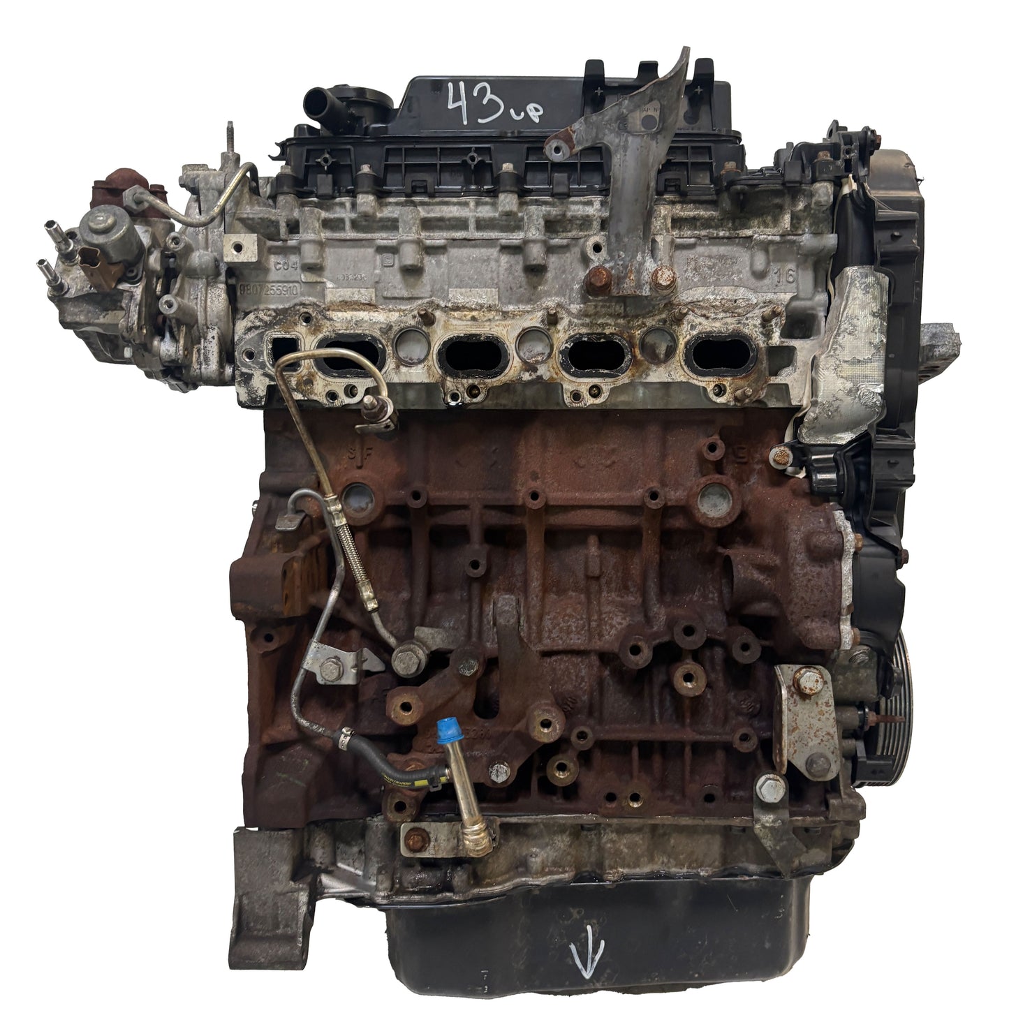 Moteur Peugeot Citroën 2.0L – DW10FUD-2MA-AHN/1613251380-1613251280 – 2017 - Express Parts