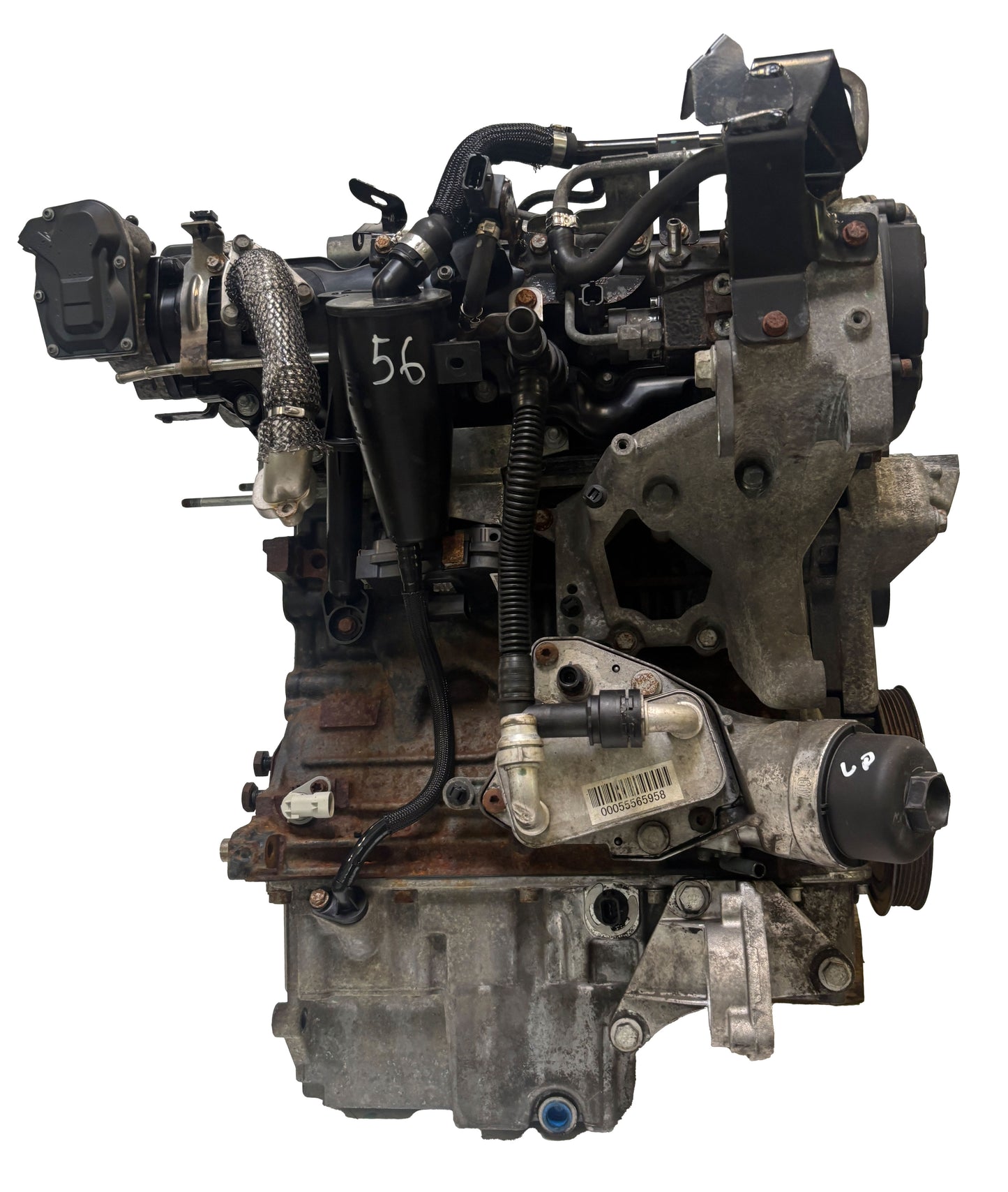 Moteur d'occasion Opel Insignia A 2.0L – A20DTJ-A20-LBX/55563227-55574198 – 2009