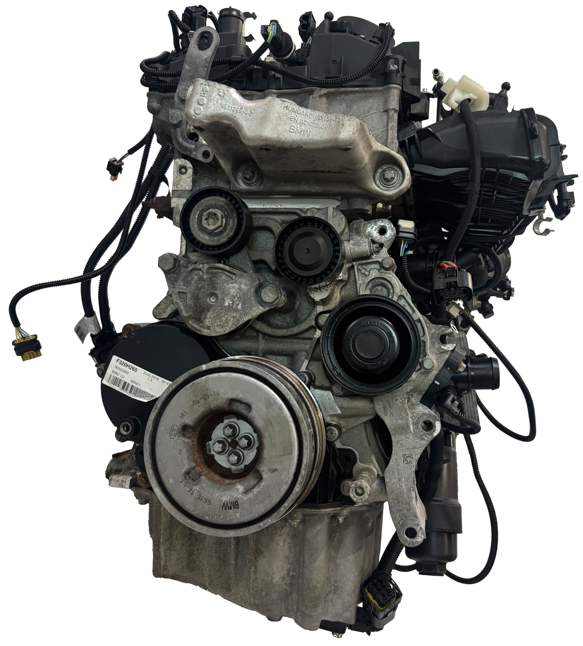 Moteur d'occasion Mini One F55 F56 F57 1.2L – B38A12A-B38/11002455306 – 2016