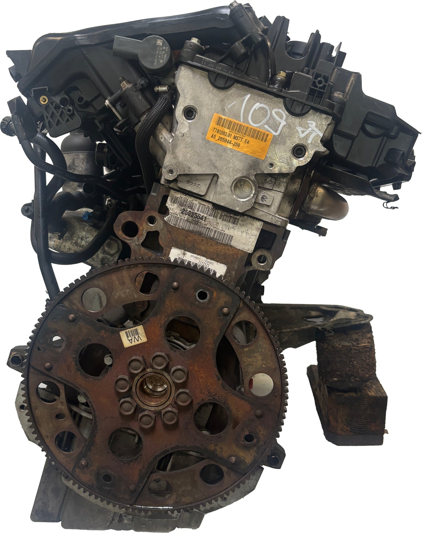 Moteur d'occasion BMW Série 2.5L – M57D25-256D2-M57/11007789800 – 2004