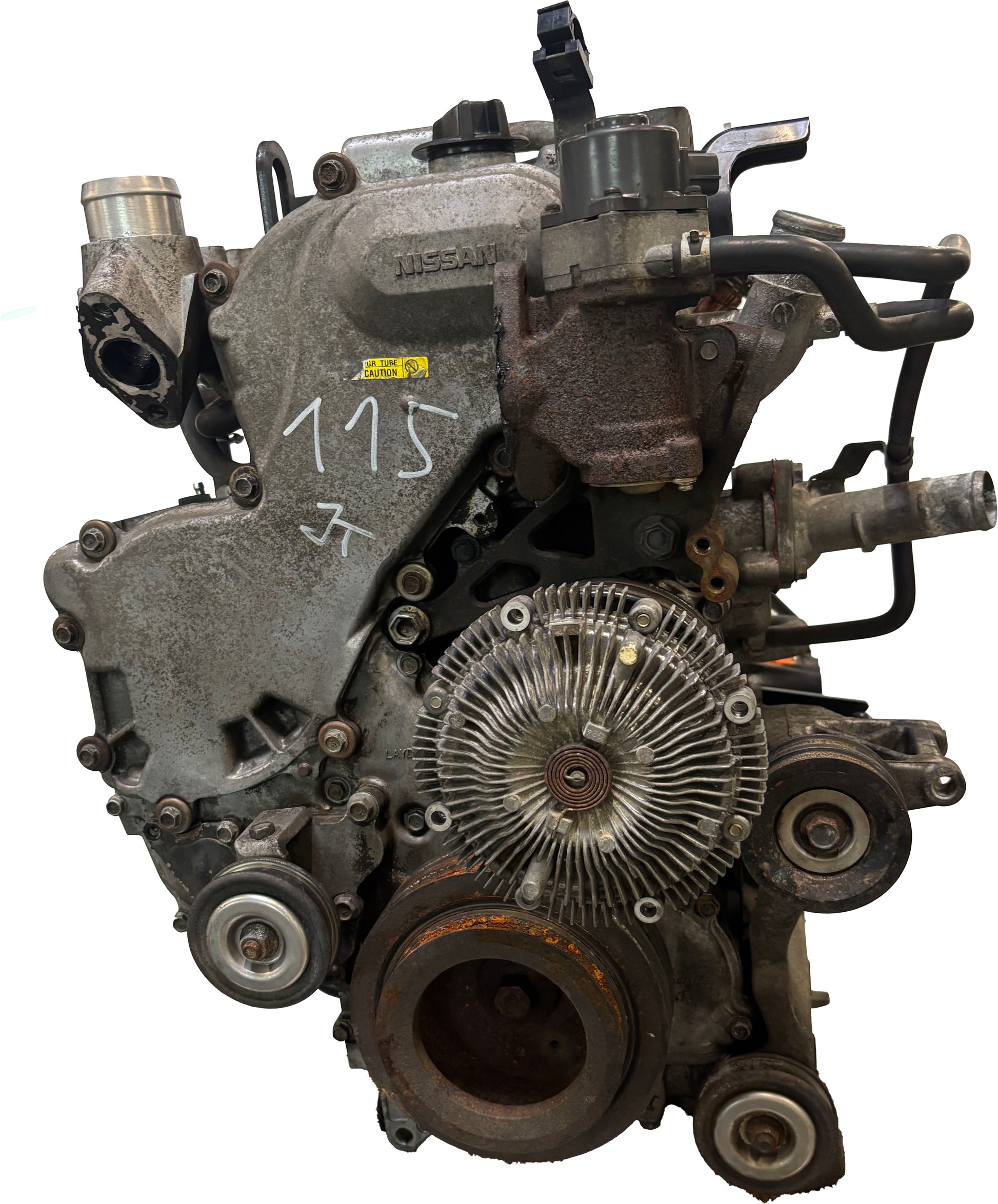 Moteur d'occasion Nissan Navara 2.5L – YD25DDTI-YD25/10102VK4B0 – 2001