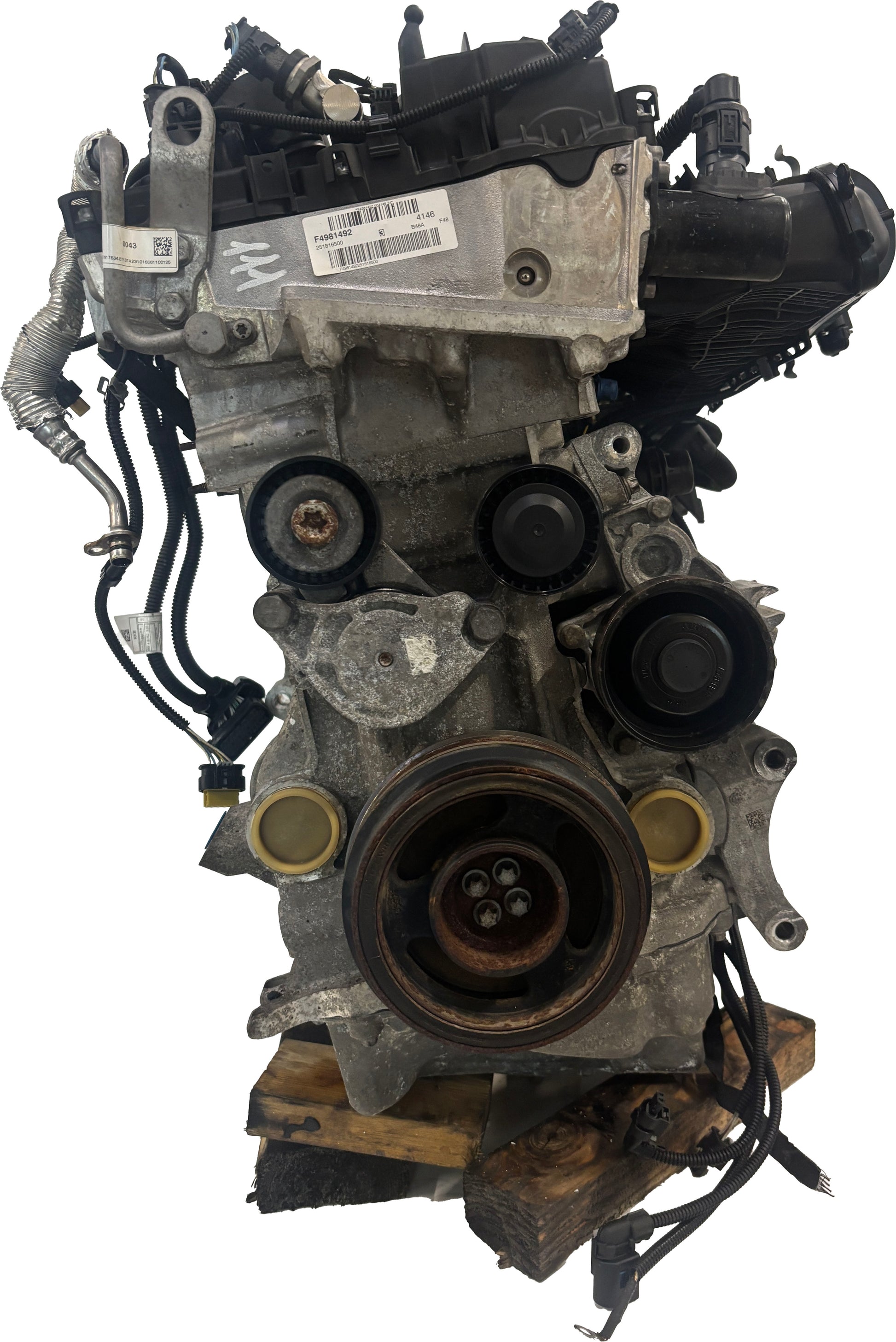 Moteur BMW X1 F48 2.0L – B48A20A-B48/11002455333 – 2016 - Express Parts