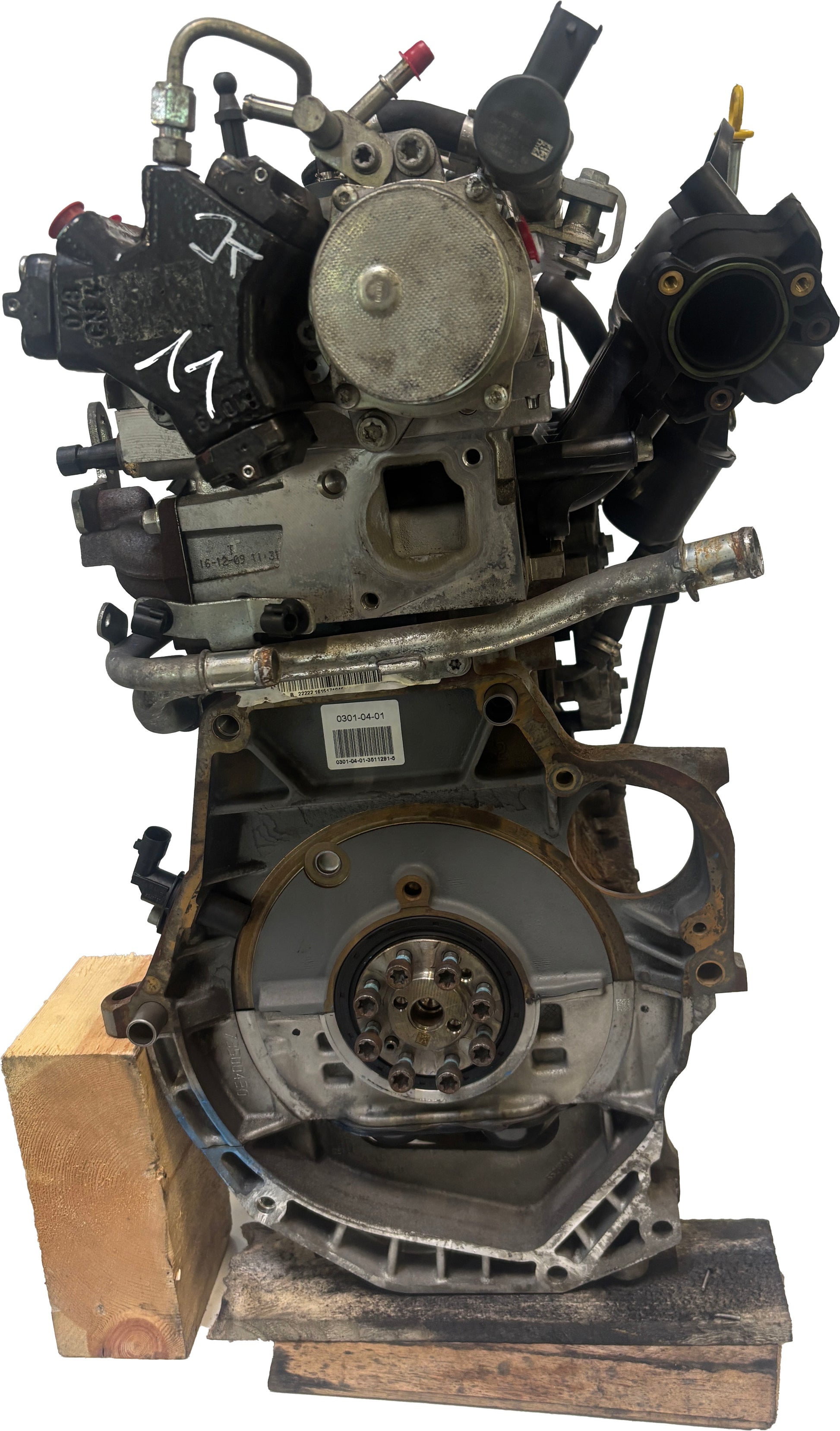 Moteur d'occasion Opel Combo 1.3L – Z13DTJ-LDP/55566365-55220865 – 2010