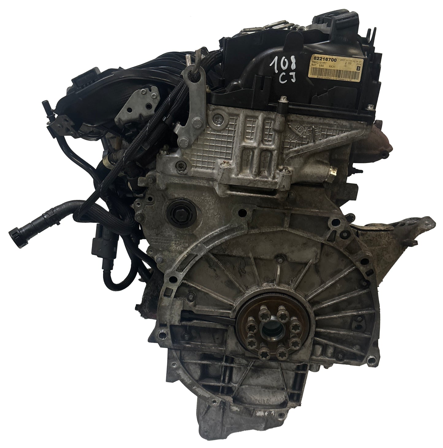 Moteur BMW Série 2.0L – N47D20A-N47D20-N47-N47D20O0/11002146543 – 2007 - Express Parts