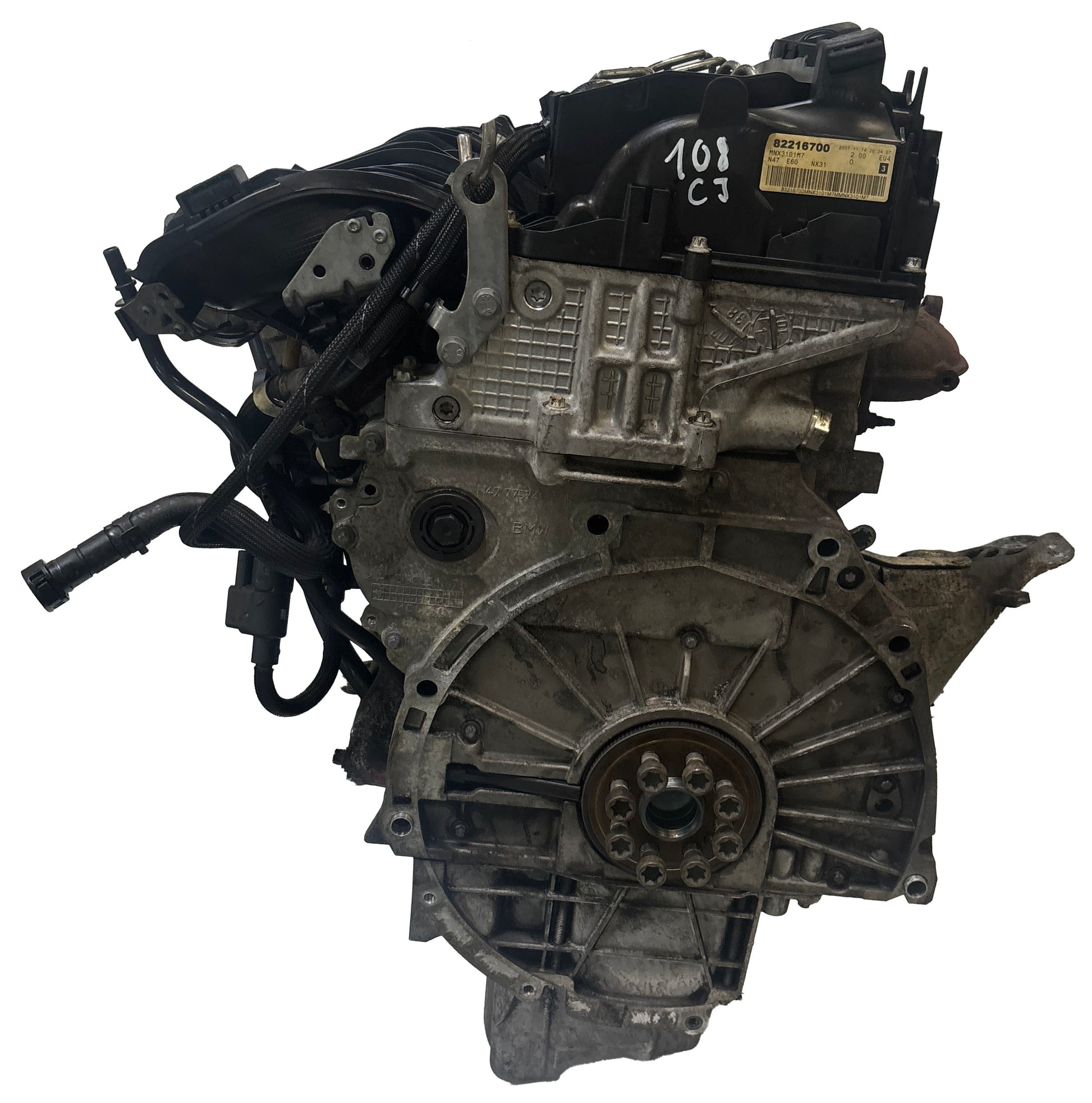 Moteur BMW Série 2.0L – N47D20A-N47D20-N47-N47D20O0/11002146543 – 2007 - Express Parts