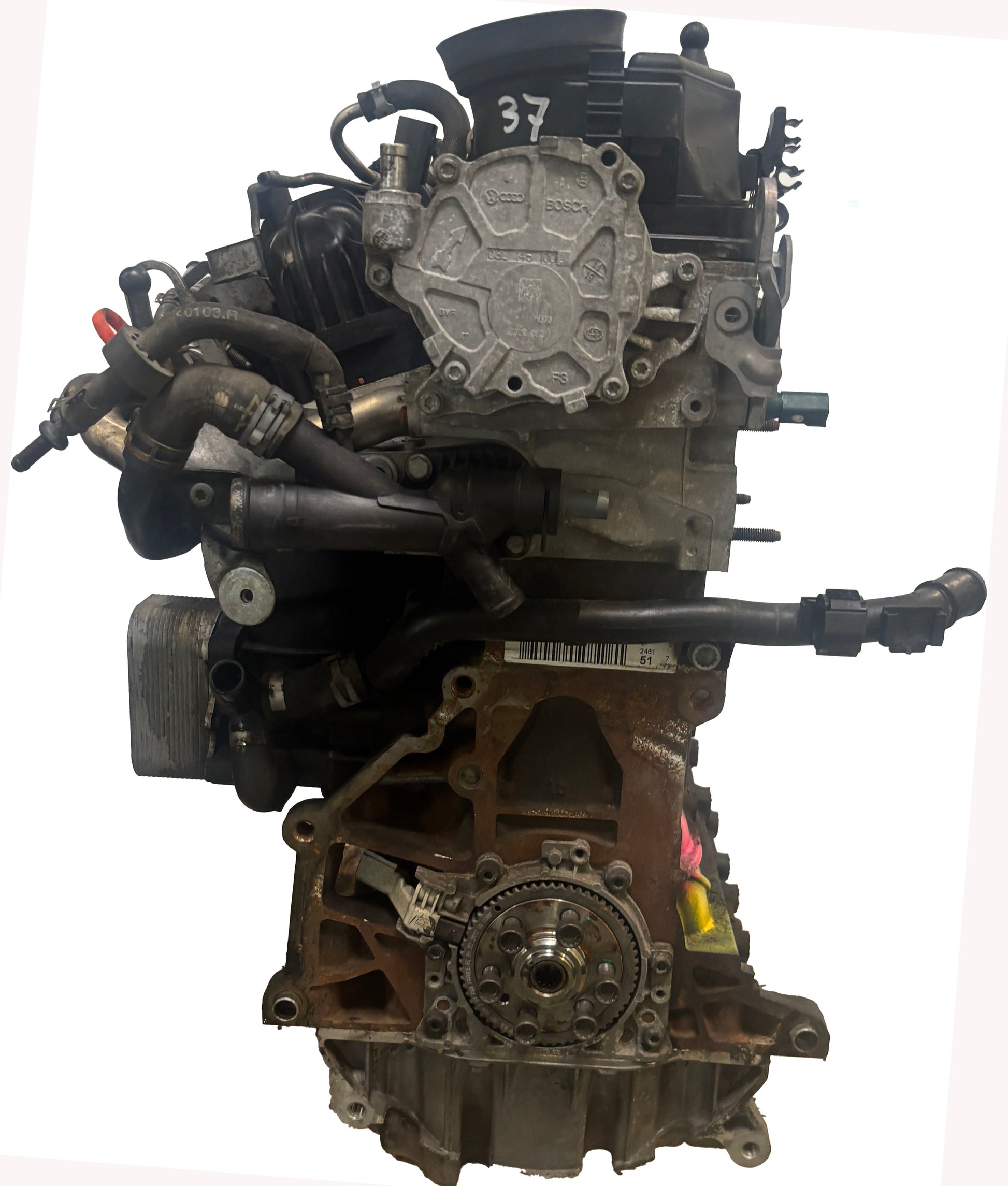Moteur d'occasion Audi A3 Q3 Beetle CC Golf 2.0L – CFF-CFFB/03L100090J-03L100090JX – 2012